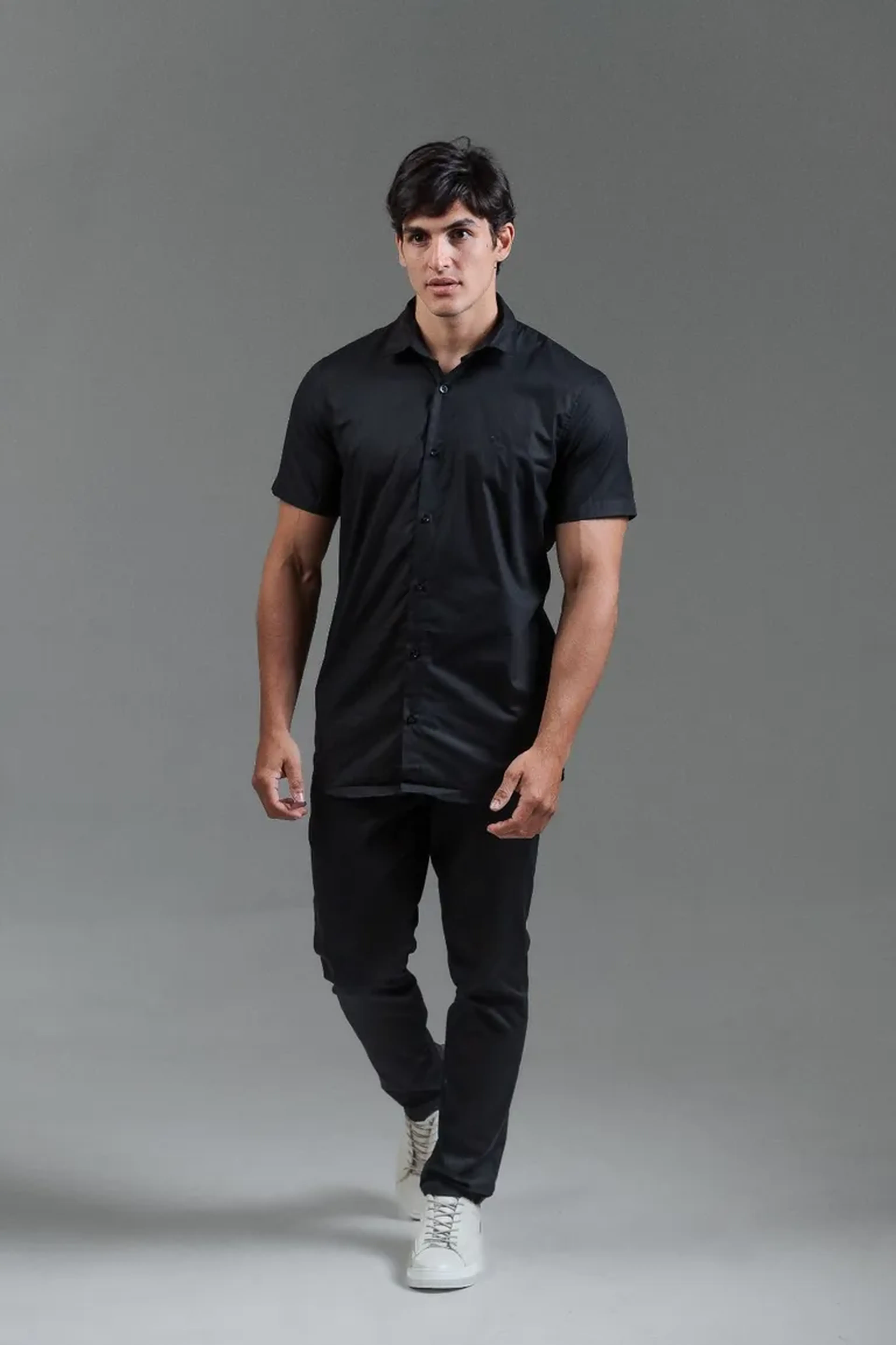 Camisa Social Ultra | Preta imagem