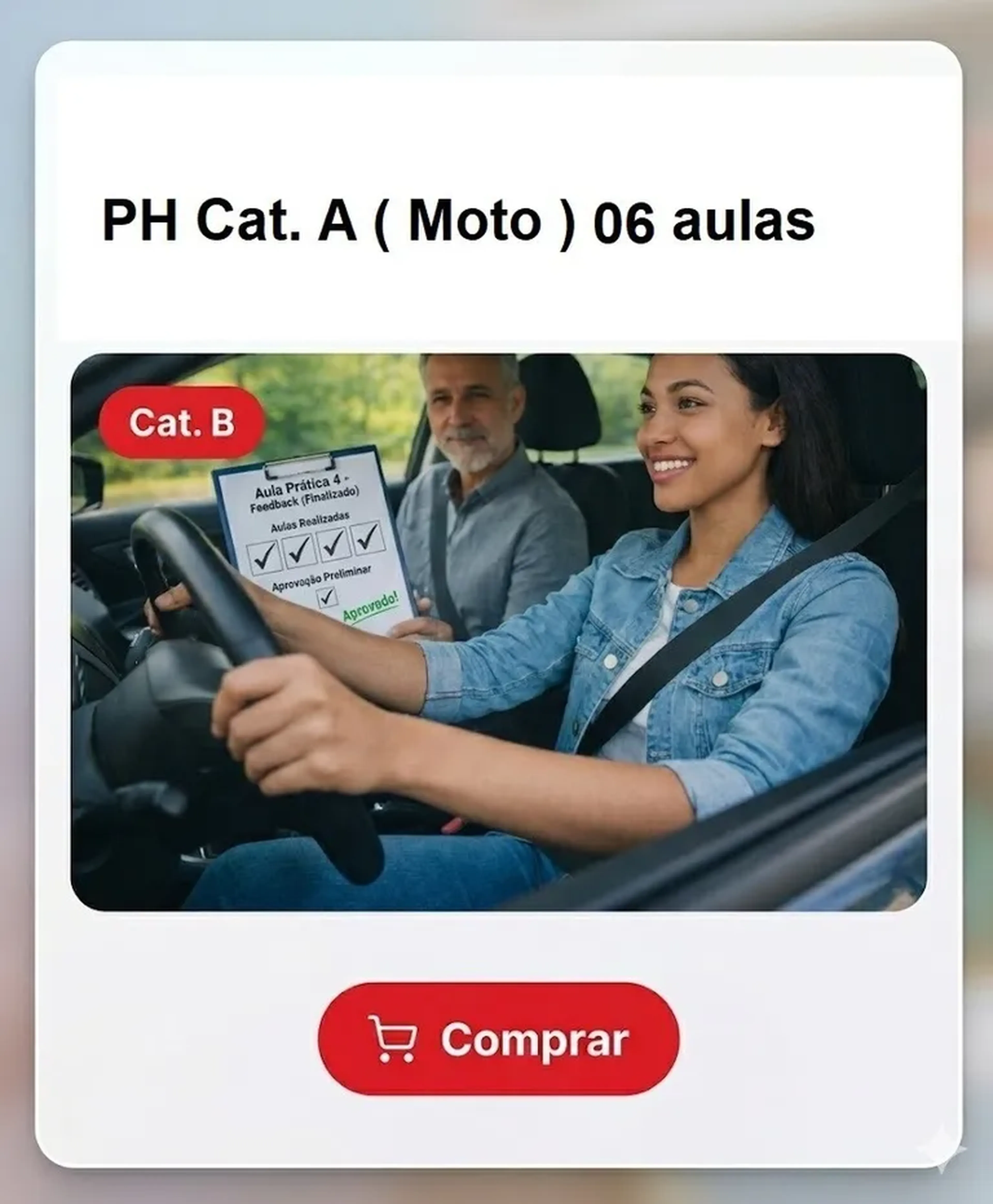 PH CAT – A (MOTO) COM 06 AULAS! imagem