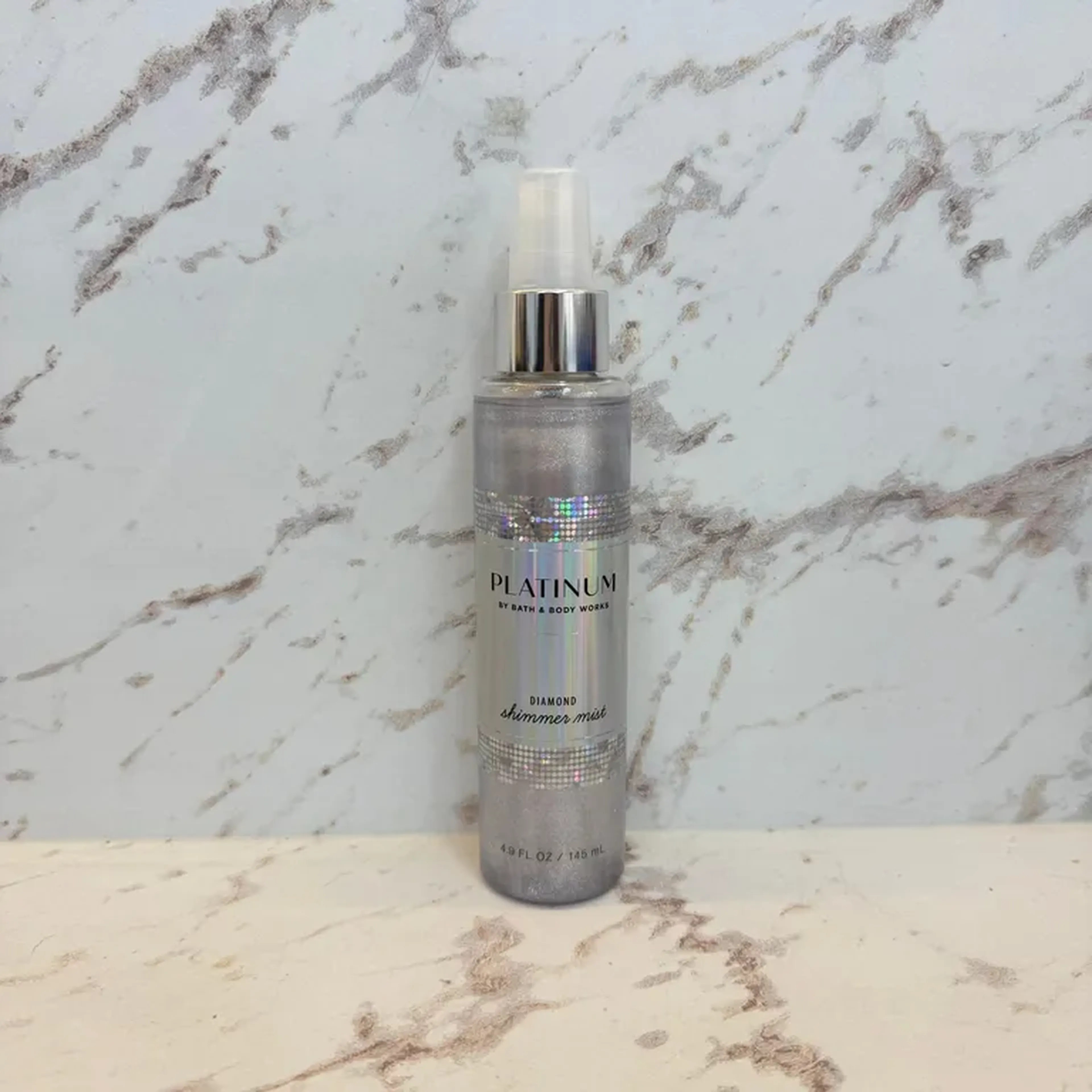 Bath e Body Works Platinum diamond shimmer mist imagem