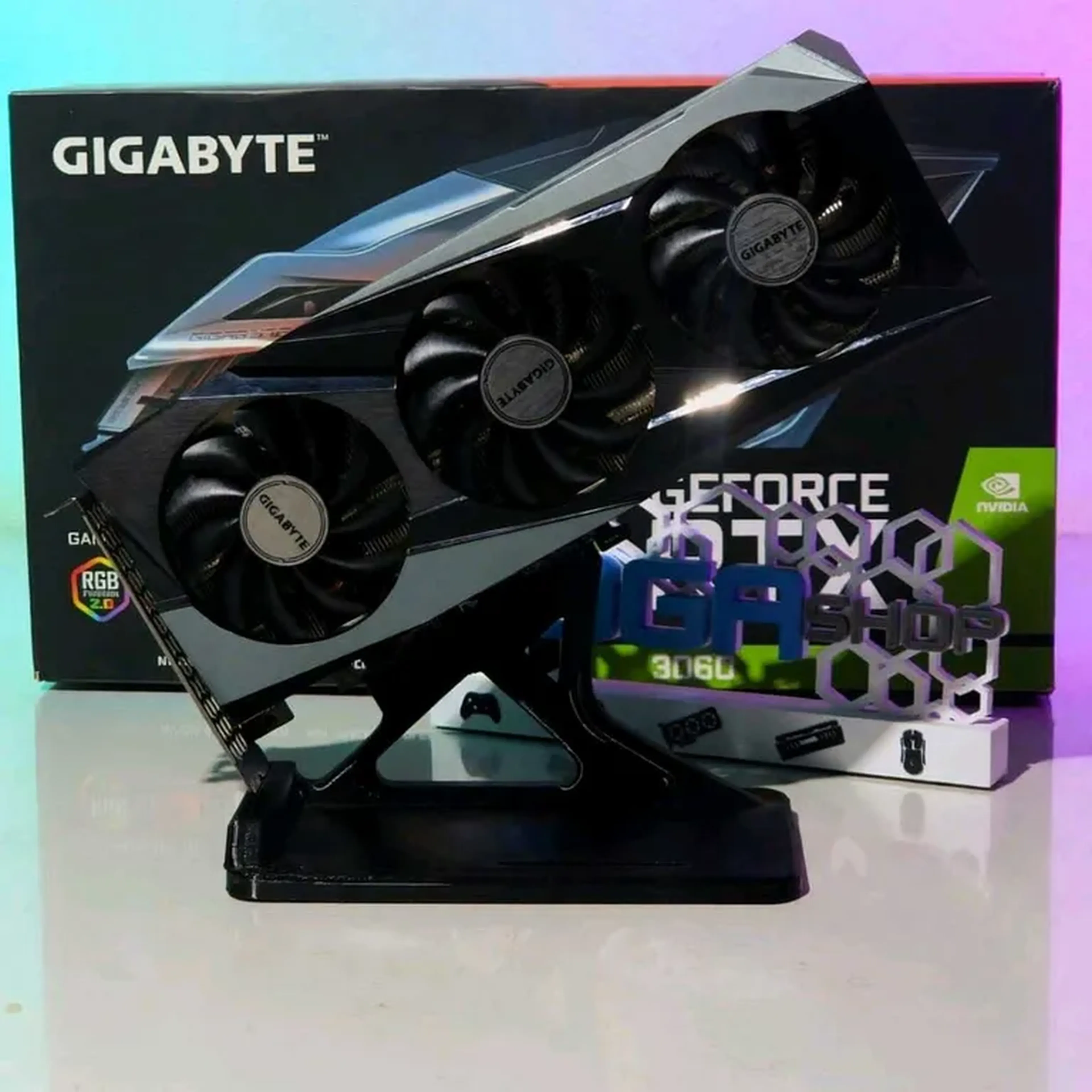 3060 12GB GIGABYTE GAMING OC 12GB imagem