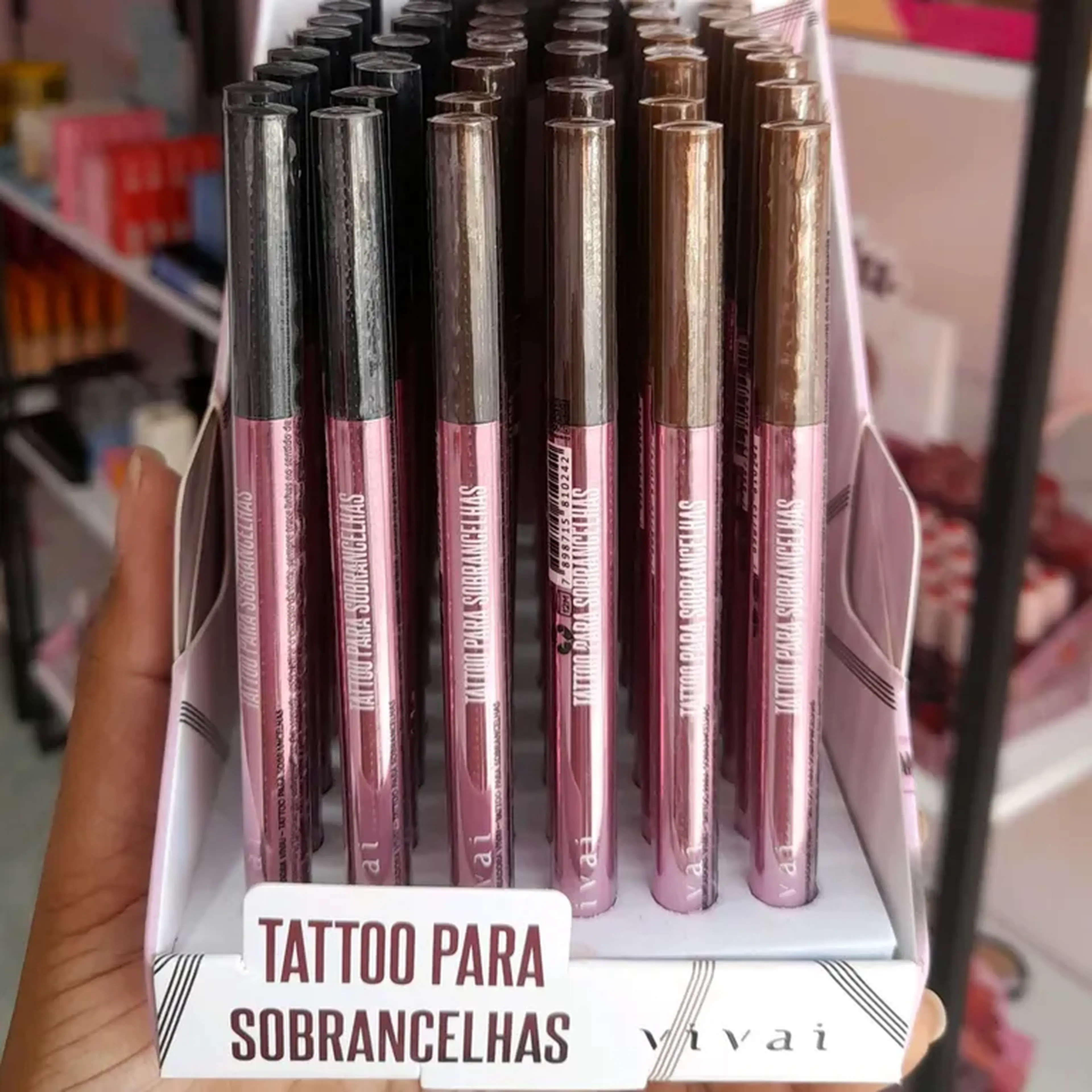 Tattoo para sobrancelha a prova d'água Vivai imagem