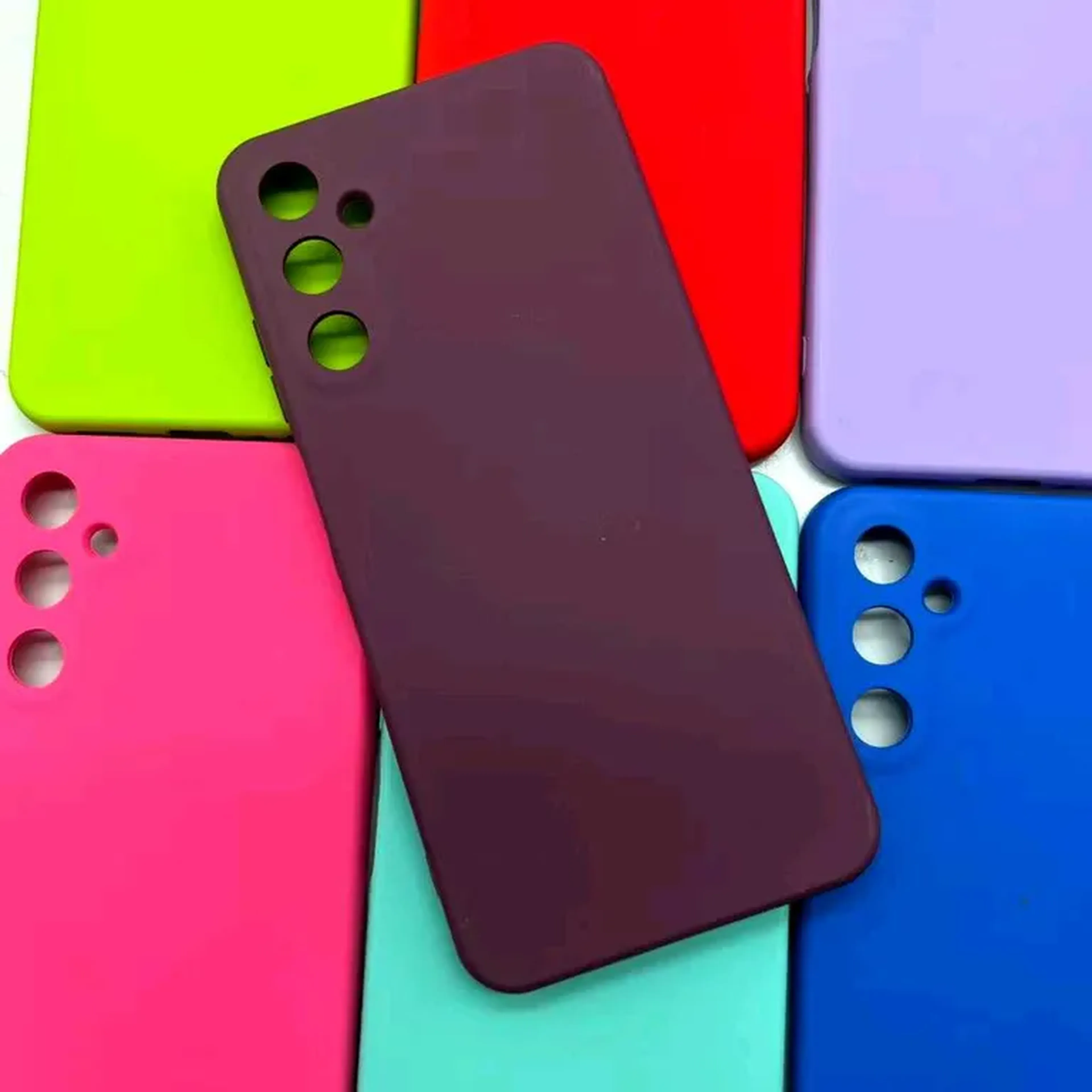 Capinha Para Galaxy A05s, De Silicone Aveludada imagem