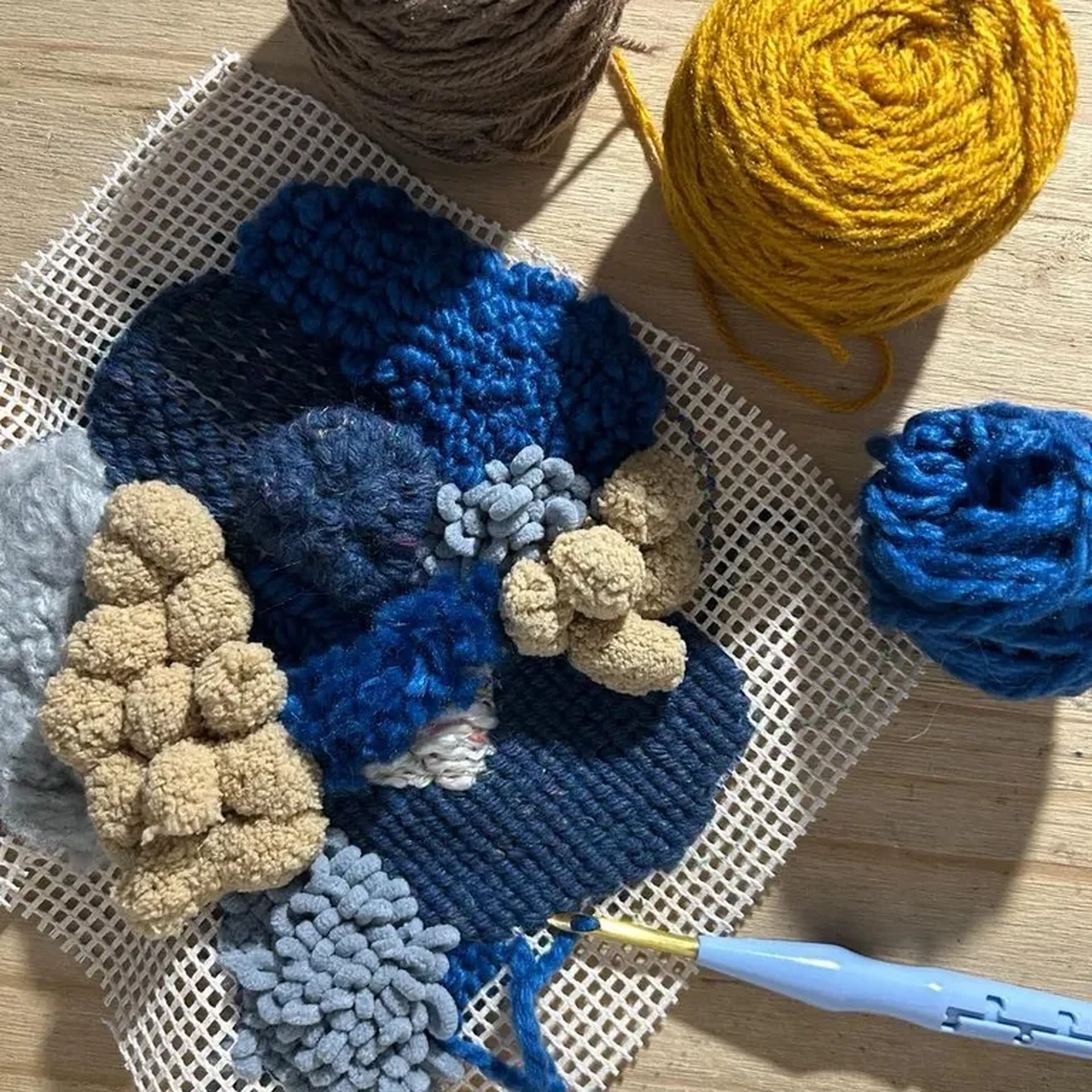 Mini Curso Punch Needle - 3 encontros imagem