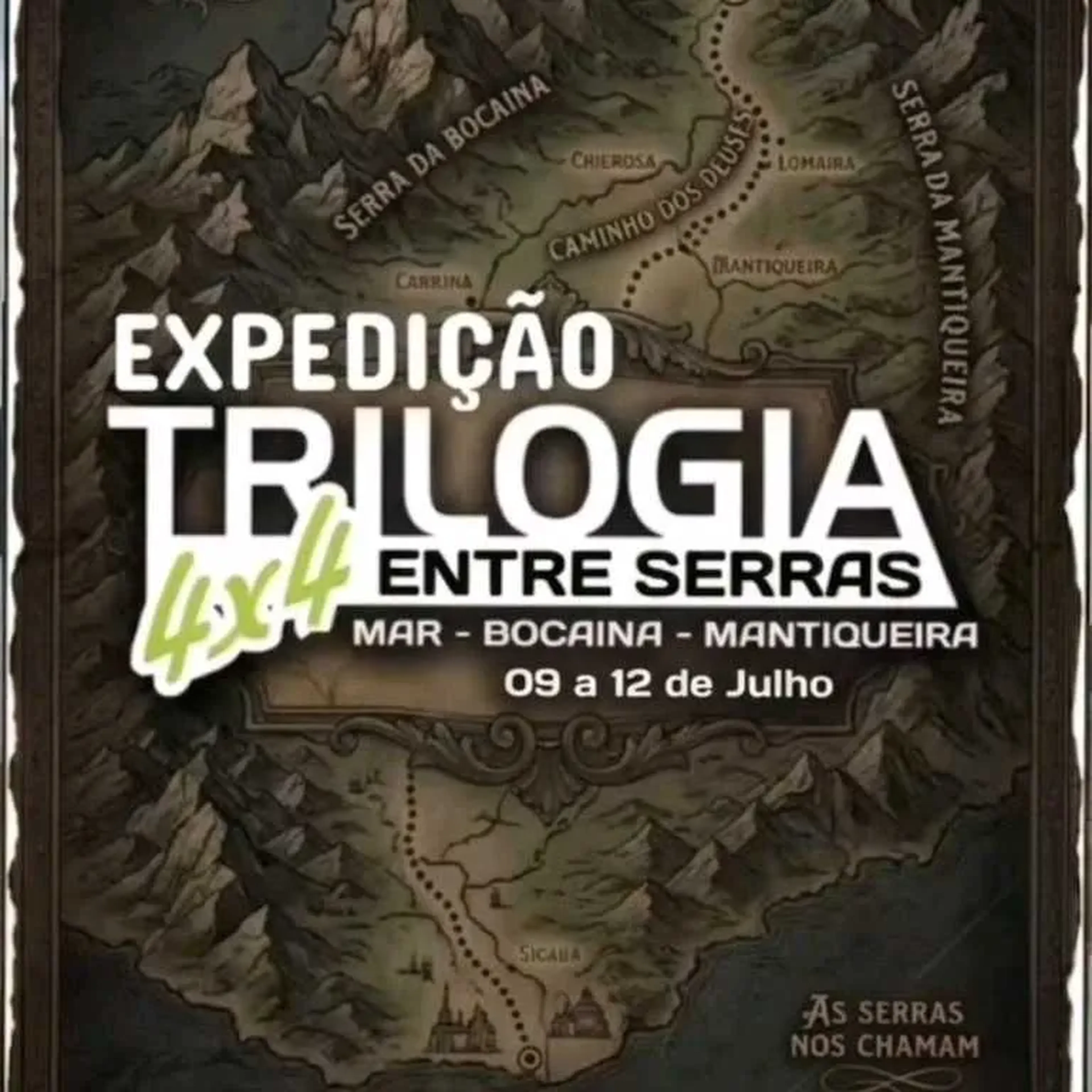 EXPEDIÇÃO TRILOGIA ENTRE SERRAS. 9 a 12 JULHO imagem