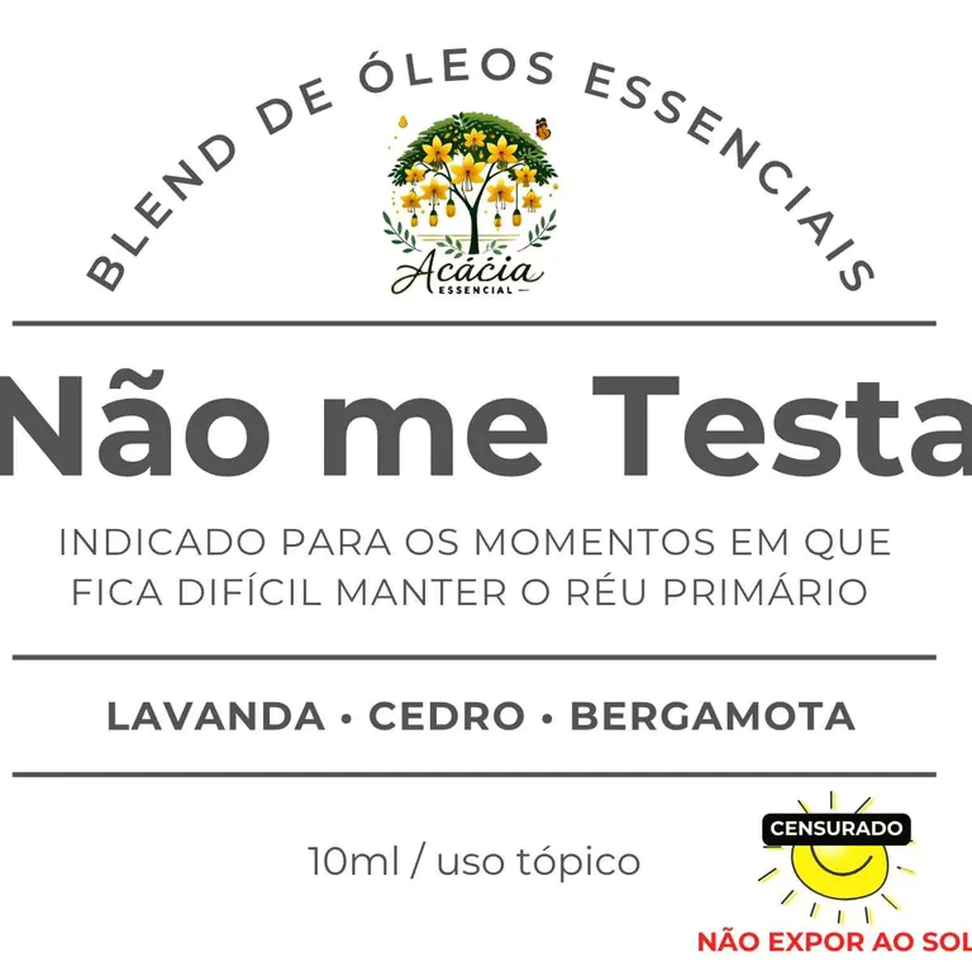 Blend Não me Testa! | Roll-on 10ml imagem
