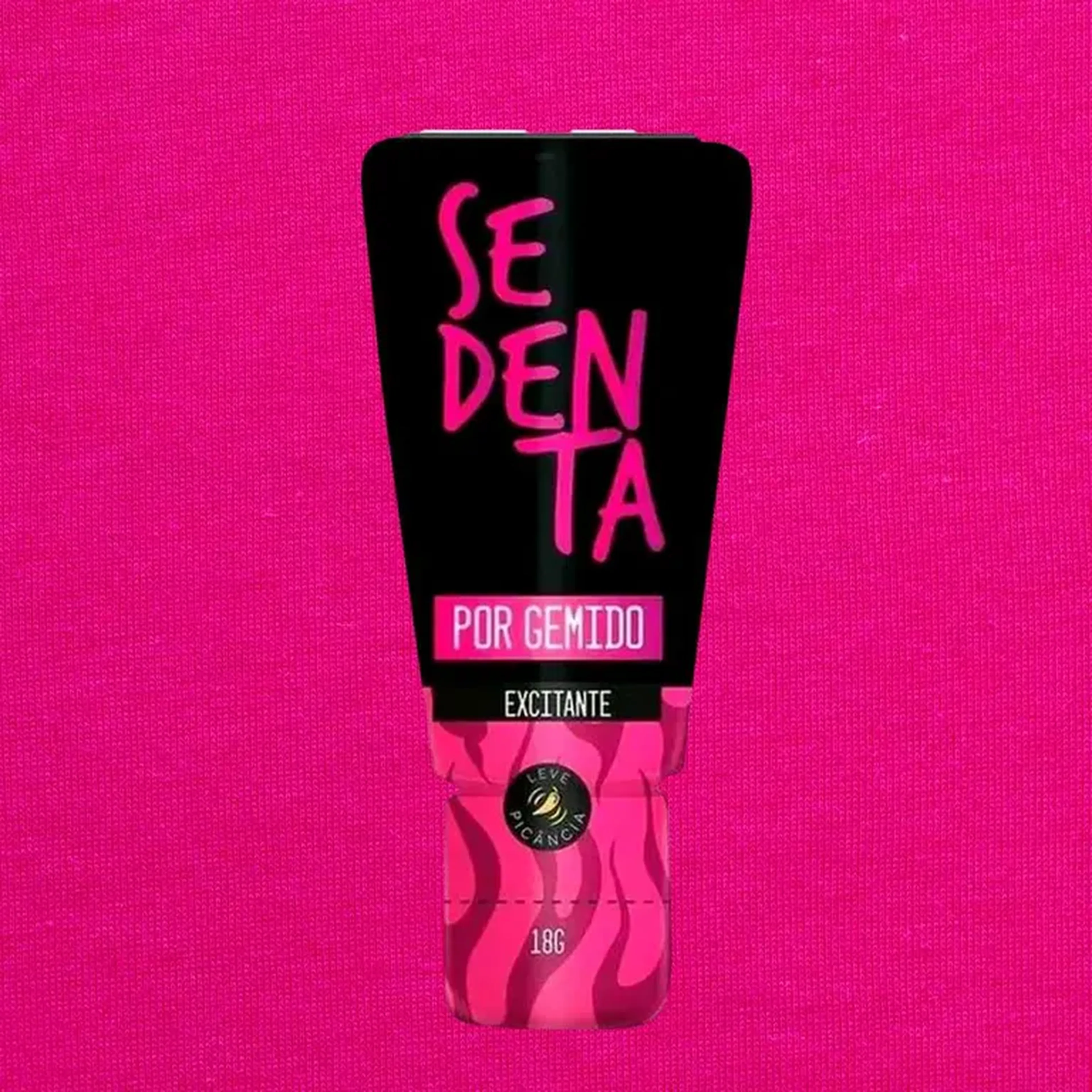 Sedenta por Gemido Excitante com Picância Suave Beijável 18g imagem
