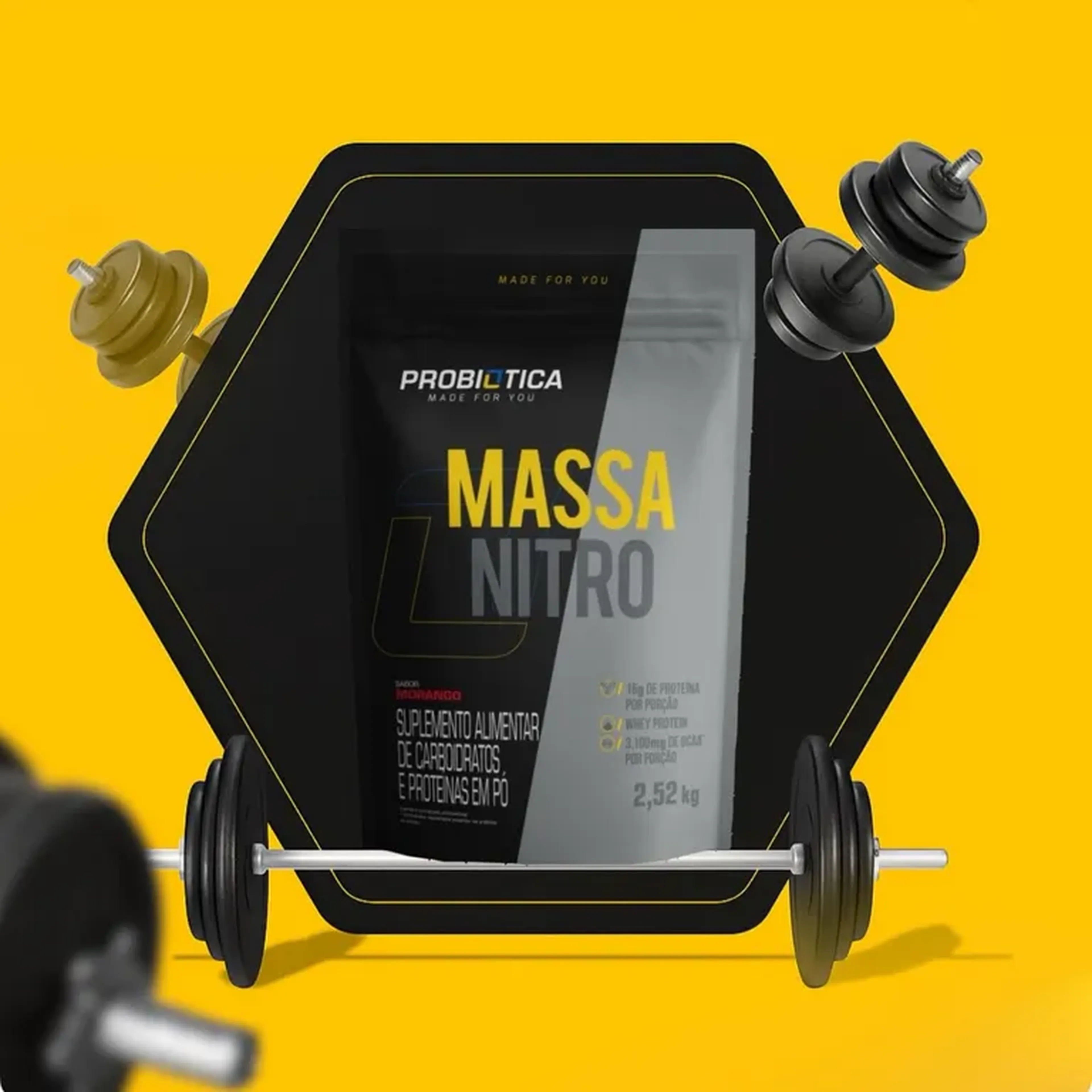 MASSA NITRO 2,52 kg imagem