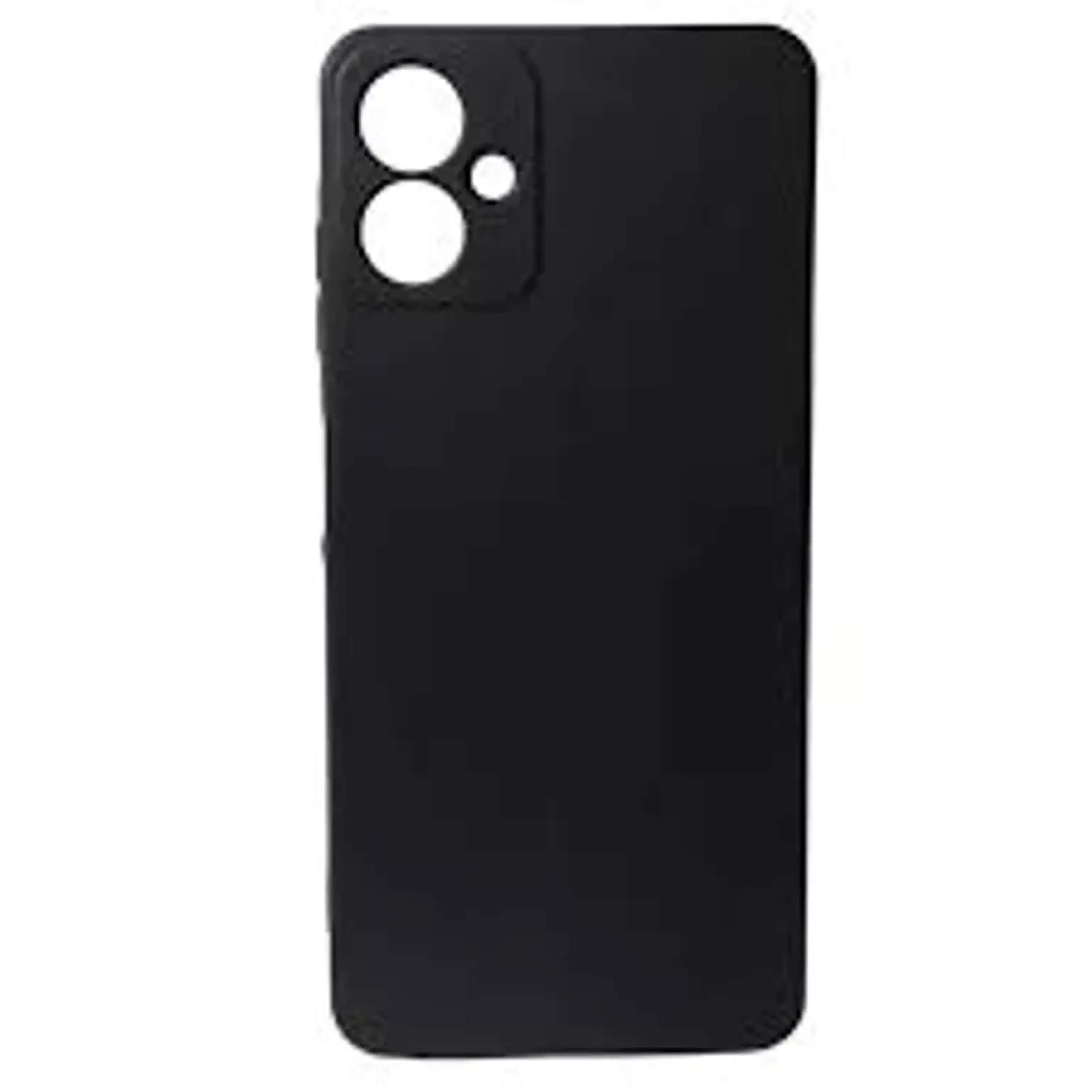 Capinha para Galaxy A07, Silicone Aveludada PRETA imagem