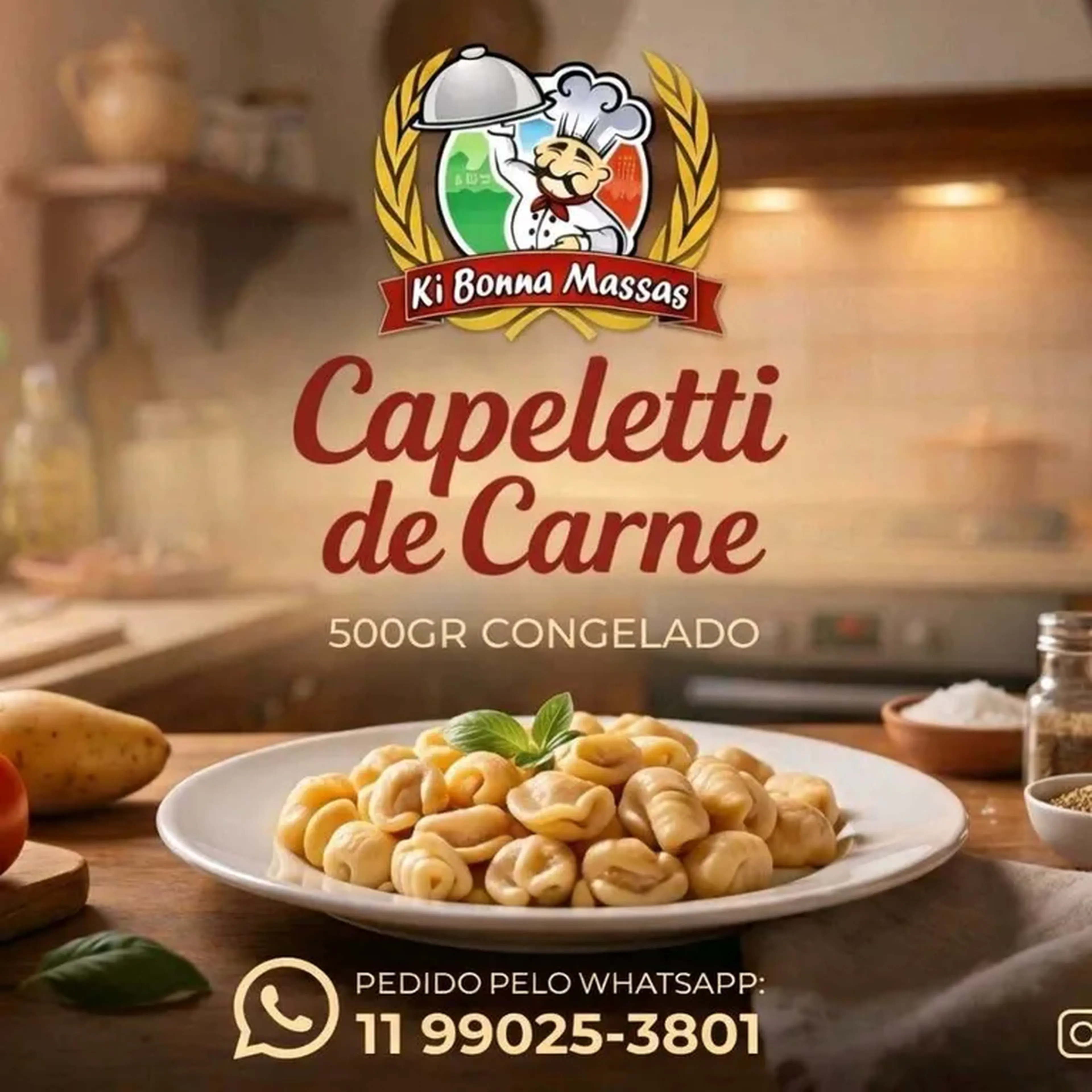 Capeletti de Carne imagem