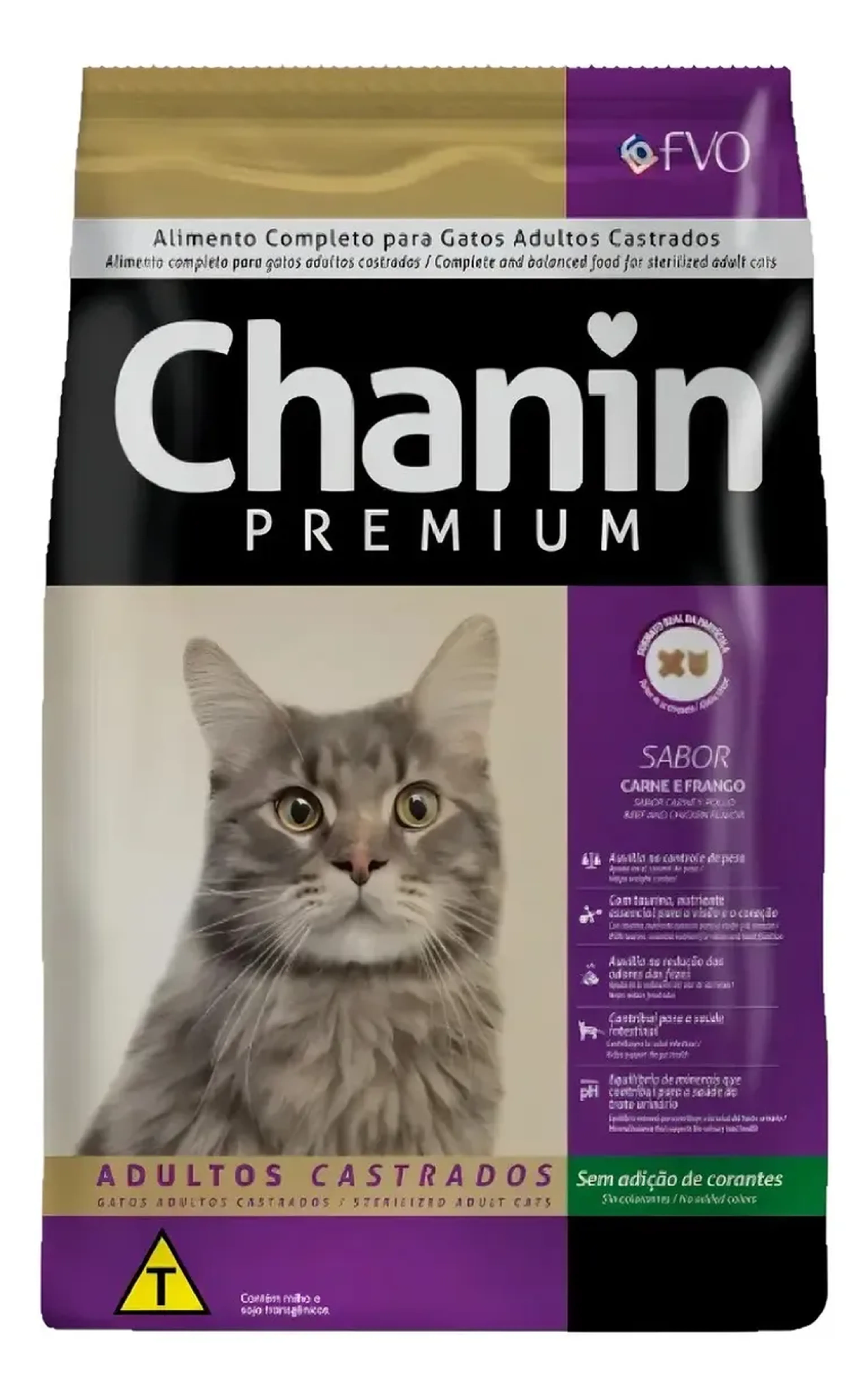 Chanin Castrado Carne Premium 10 kg imagem