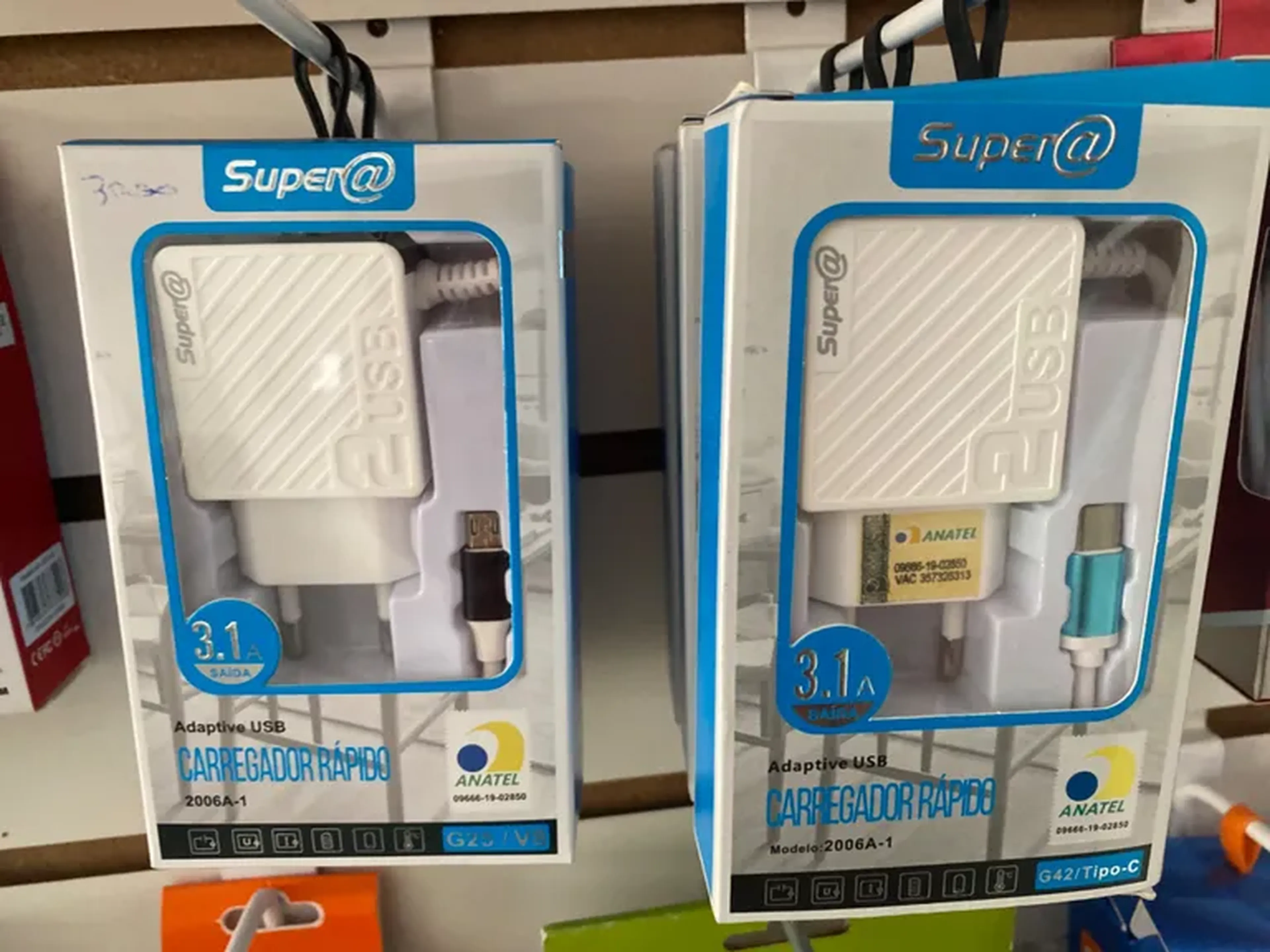 Kit carregador supera 3.1A imagem