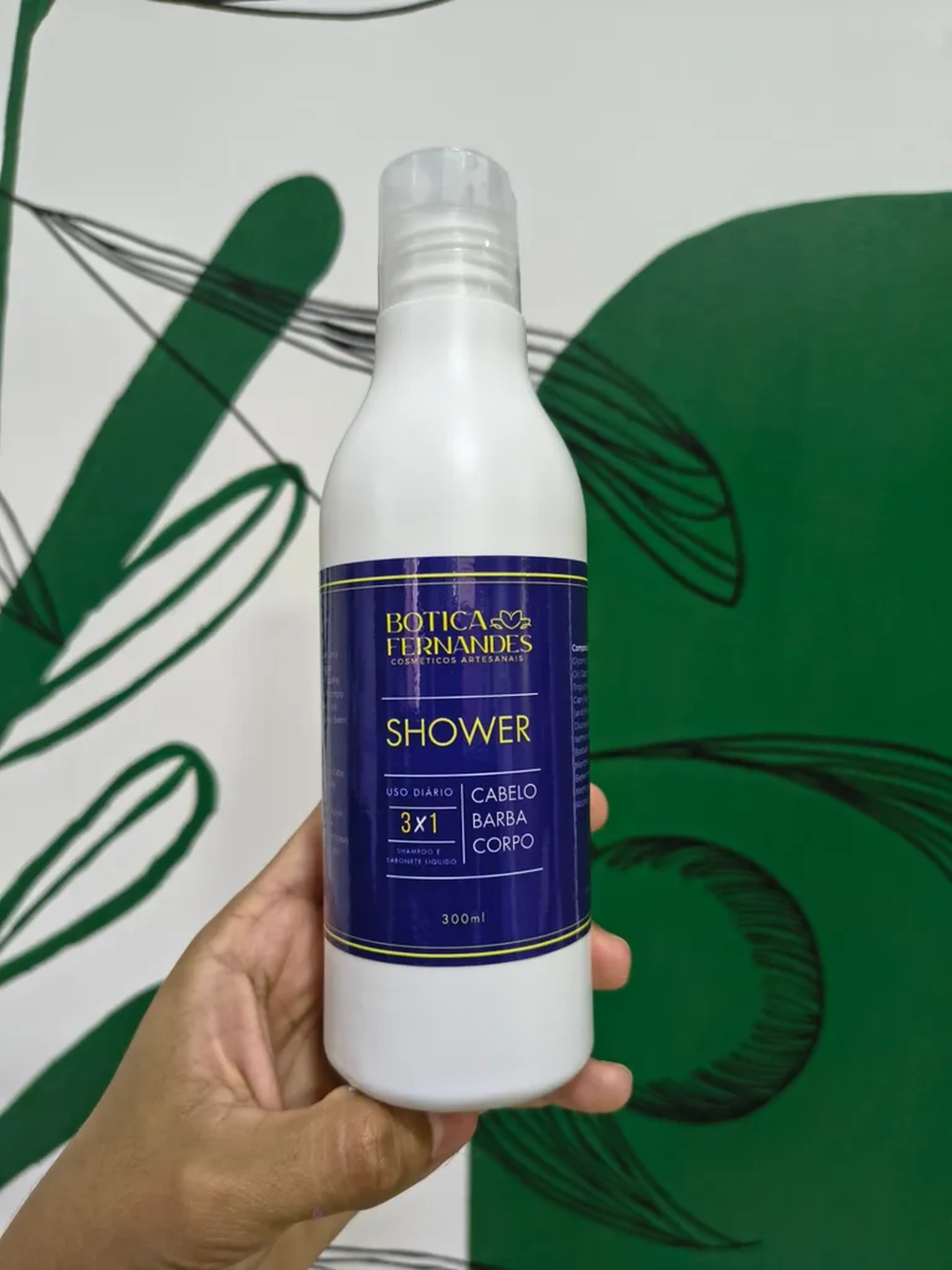 Shower Masculino 3x1 Cabelo - Barba - Corpo imagem