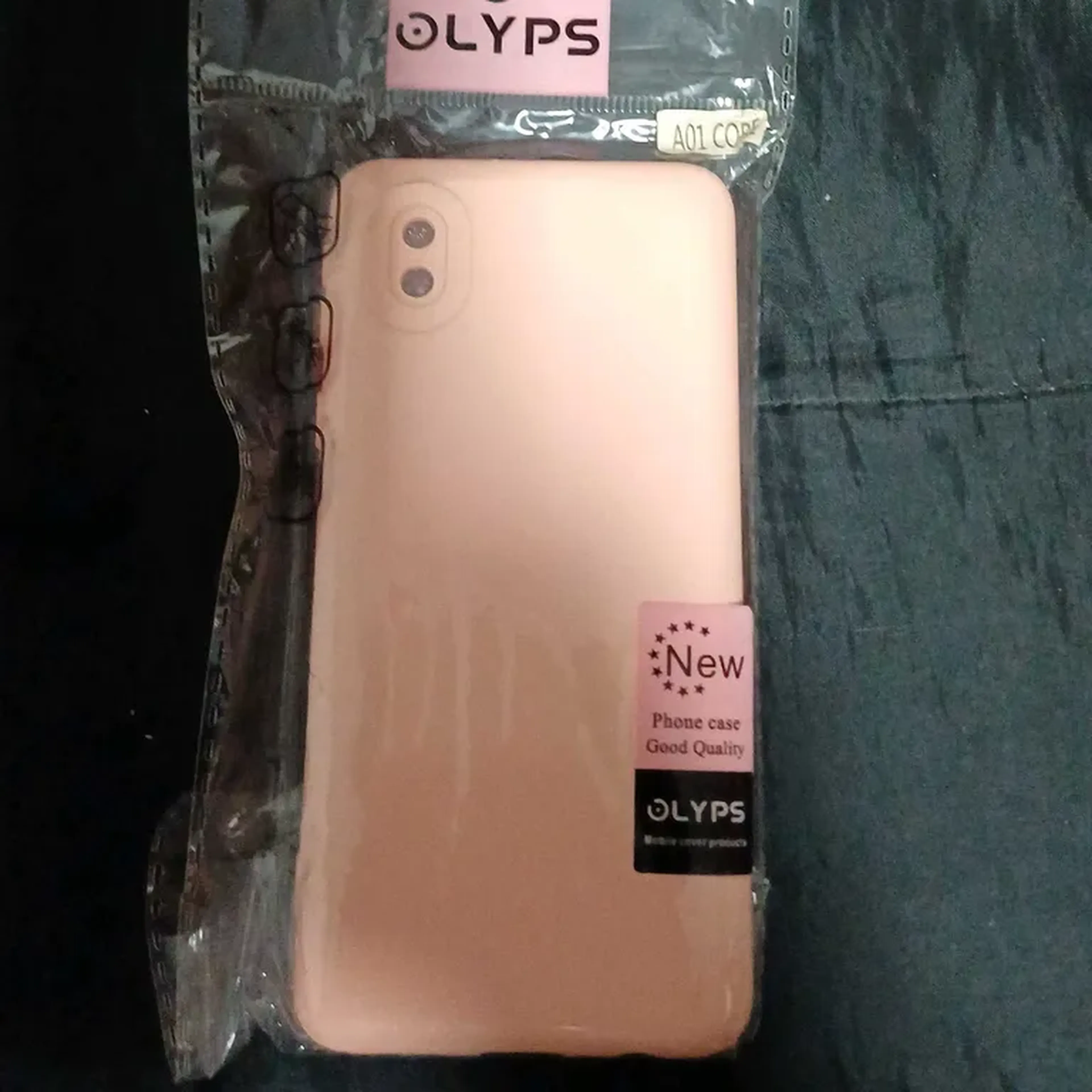 Capinha Galaxy A01 Core, Silicone Aveludada imagem