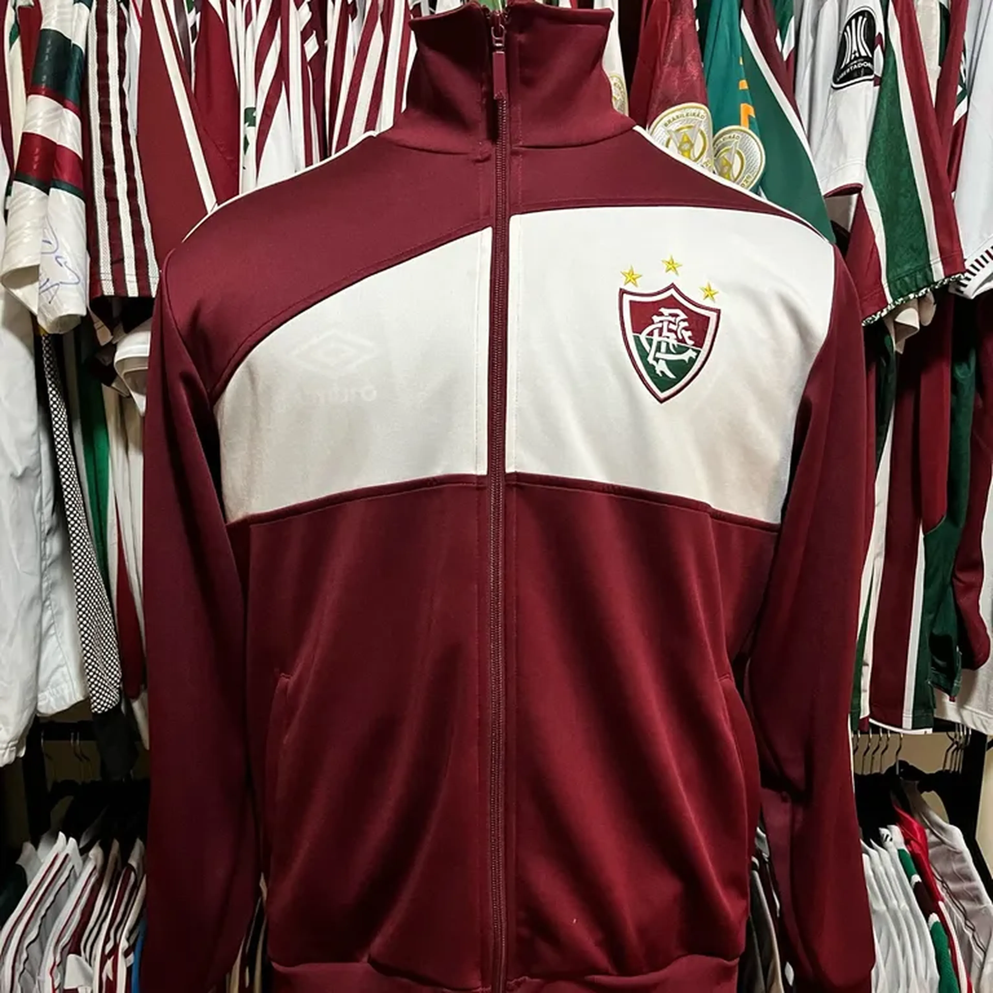 Casaco Fluminense Adidas imagem