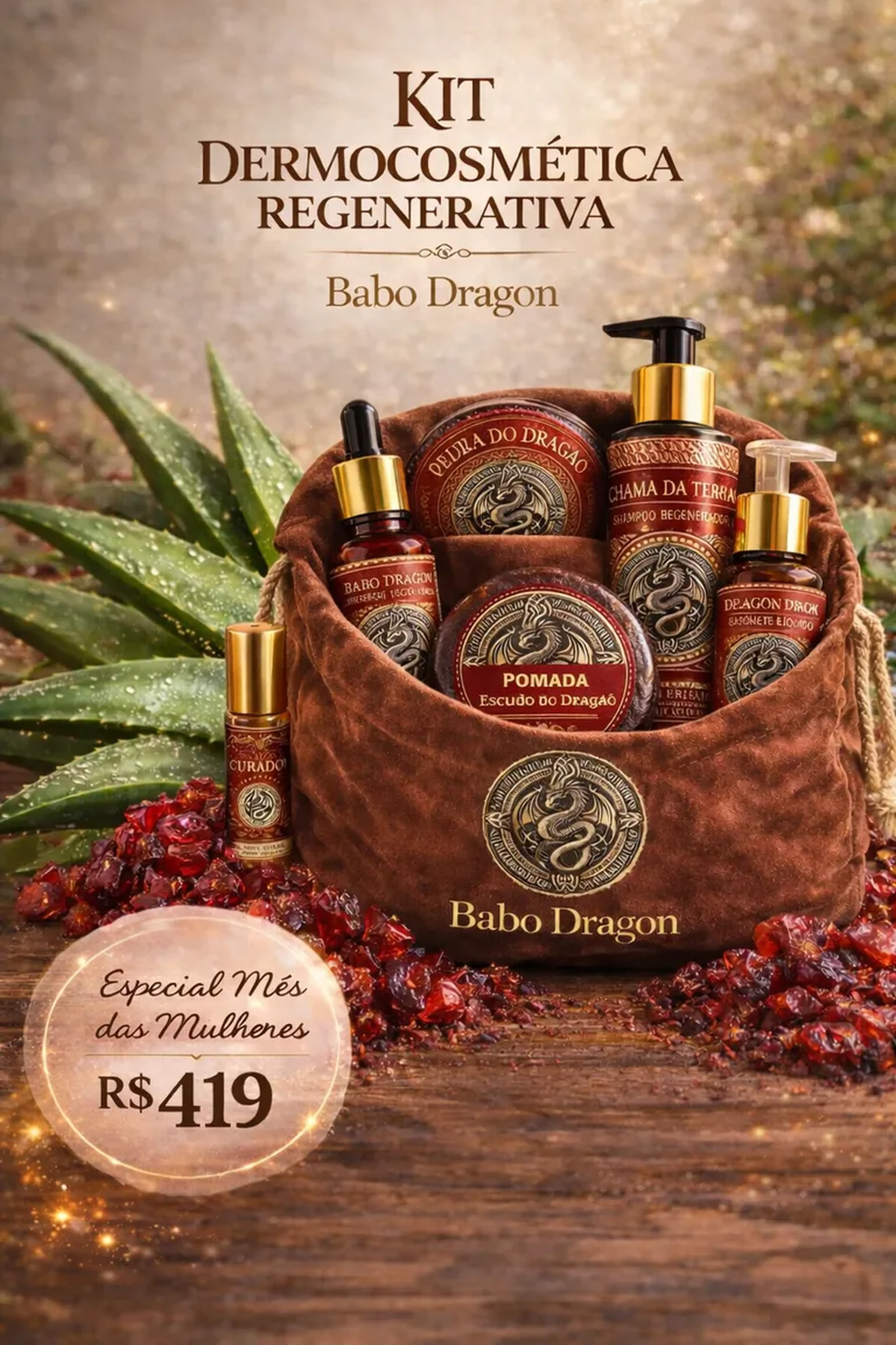 Kit Regenerativo Completo Babo Dragon imagem