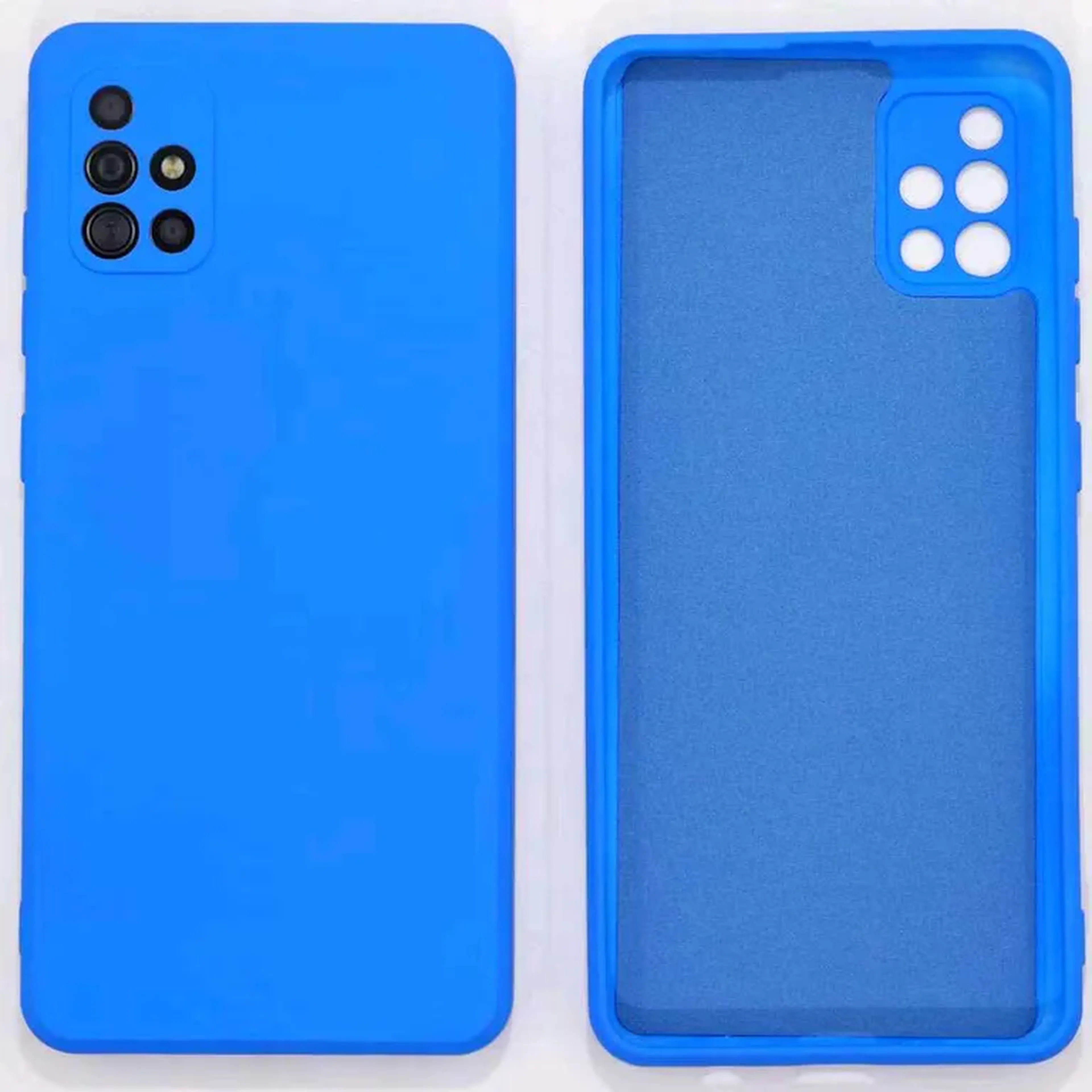 Capinha para Galaxy A51, Silicone Aveludada imagem
