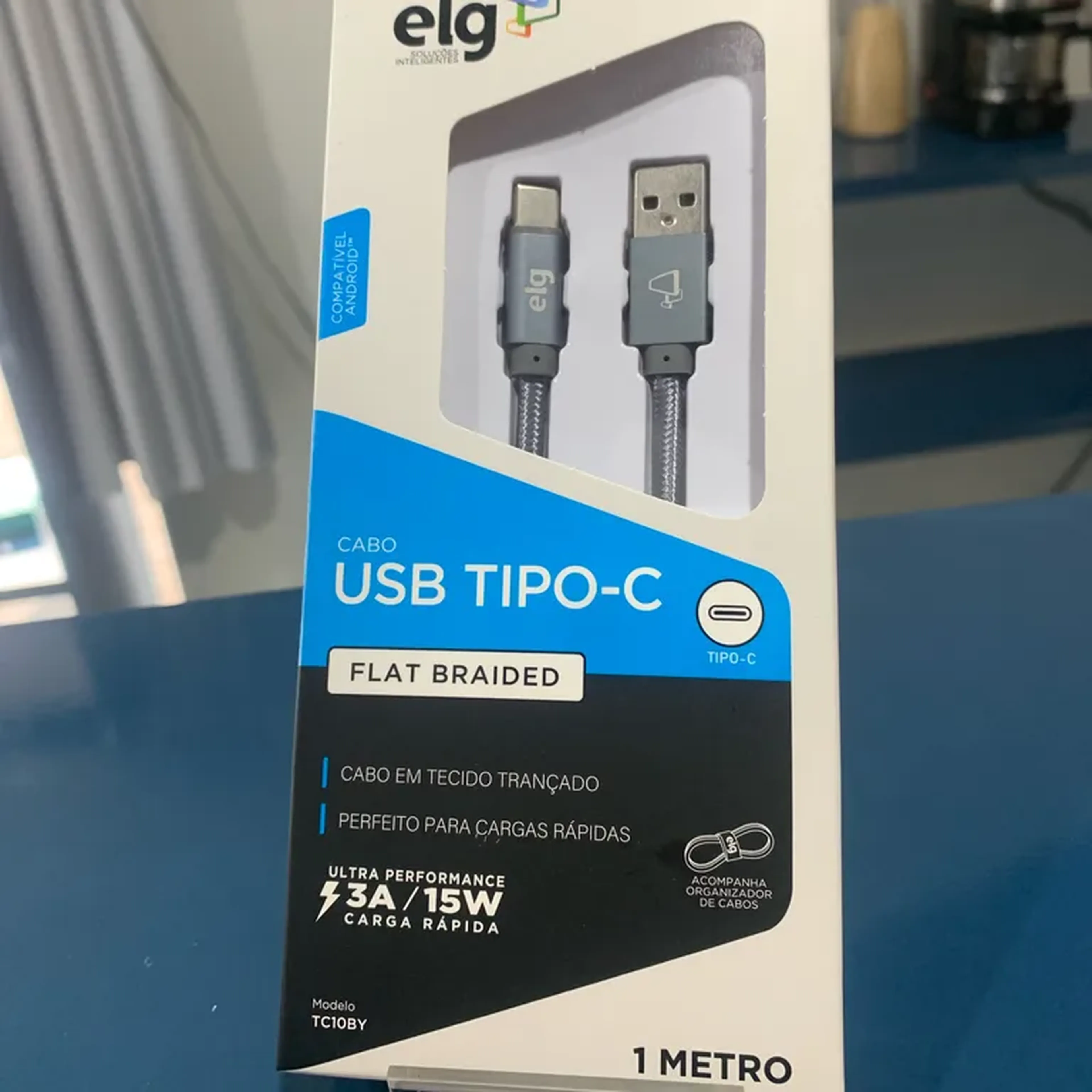 Cabo USB tipo C imagem