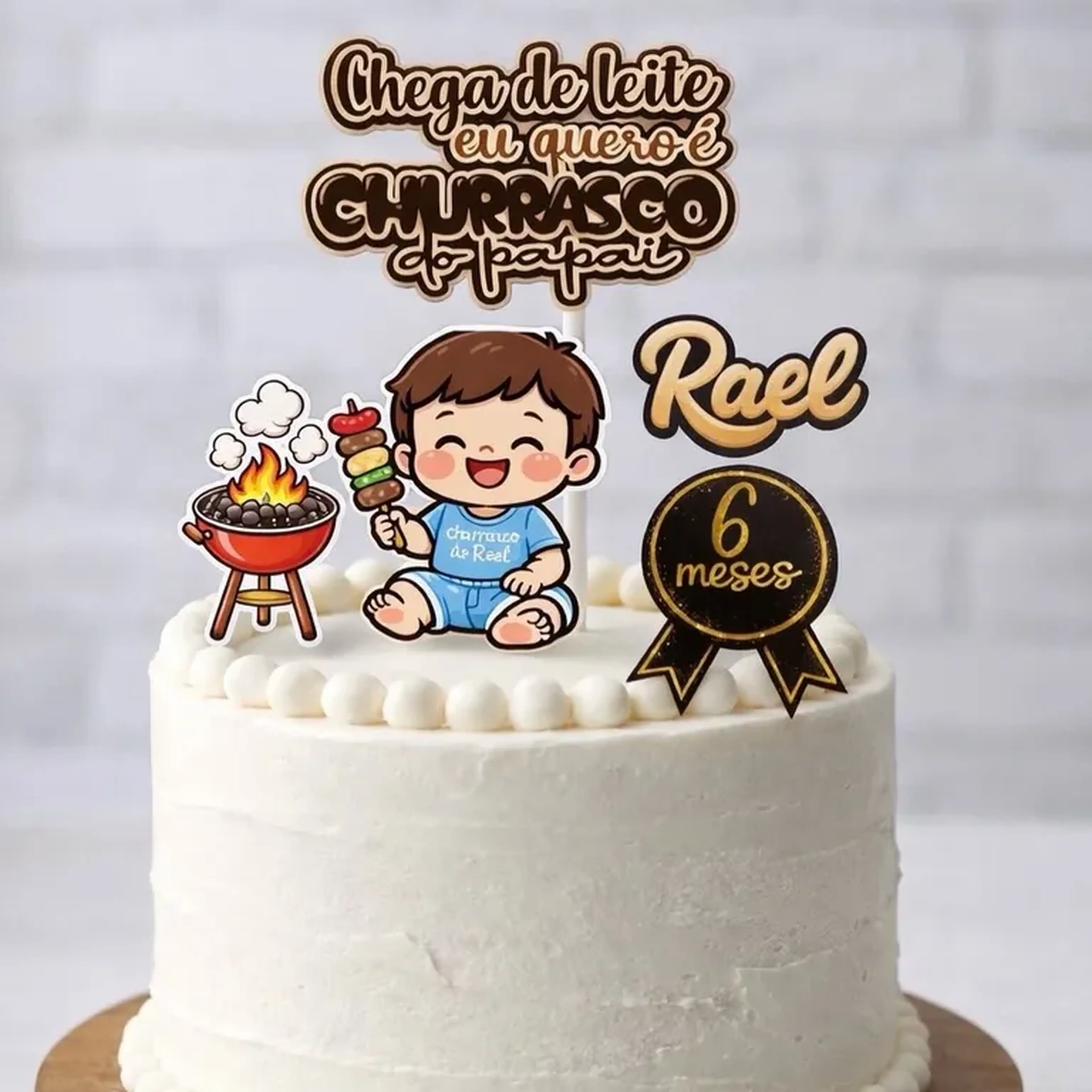 topo de bolo simples imagem