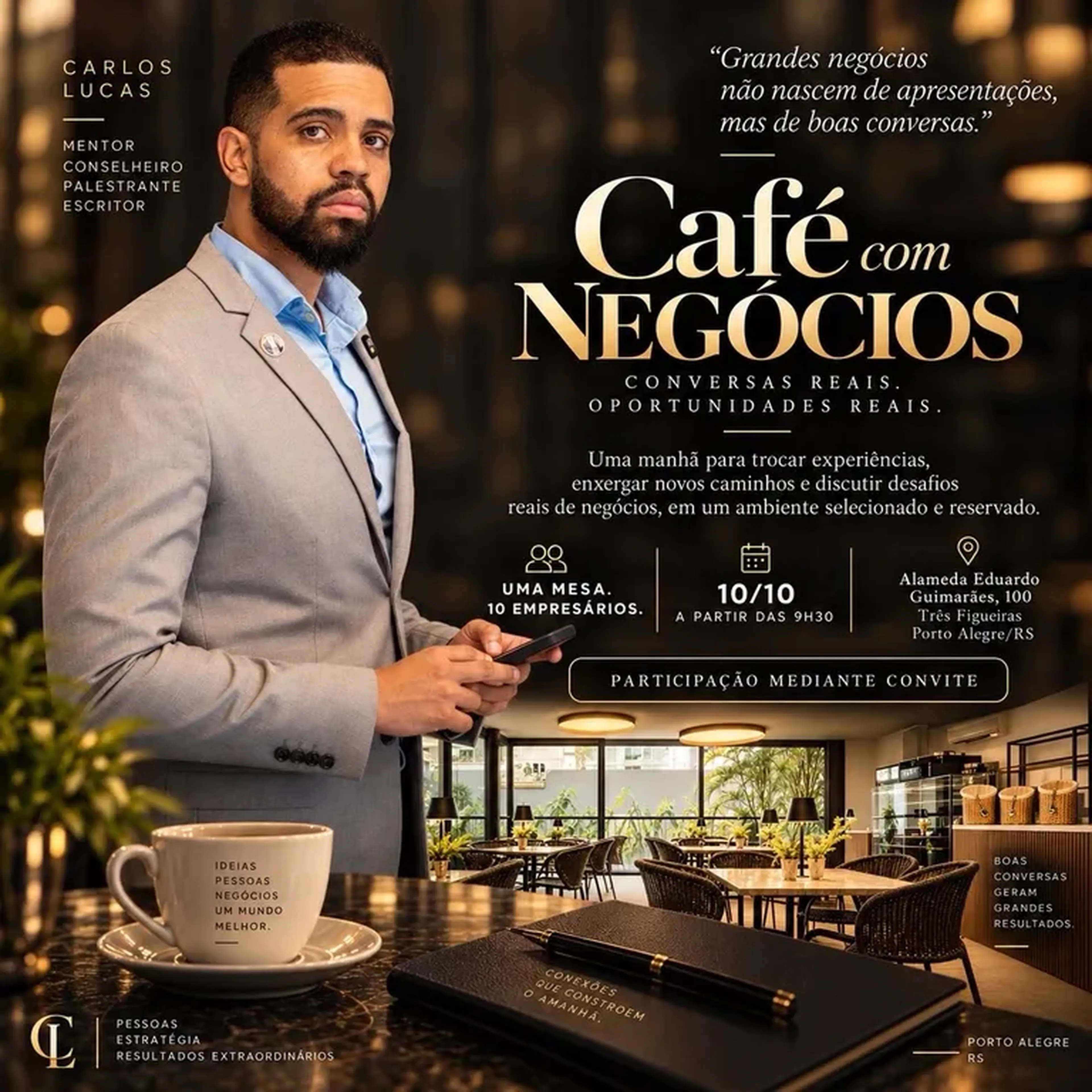 Café com Negócios imagem