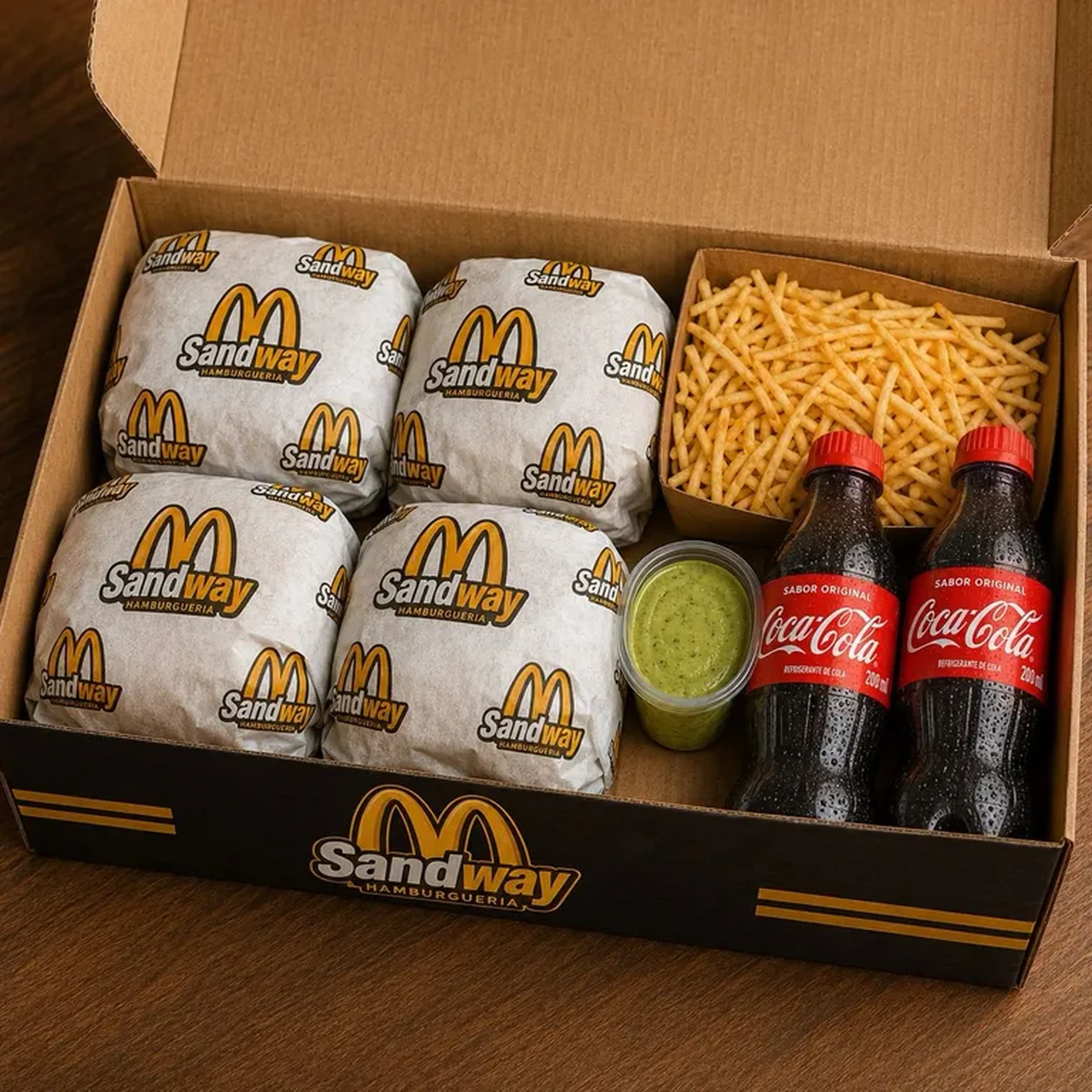 COMBO SANDWAY BIG 4 PESSOAS imagem