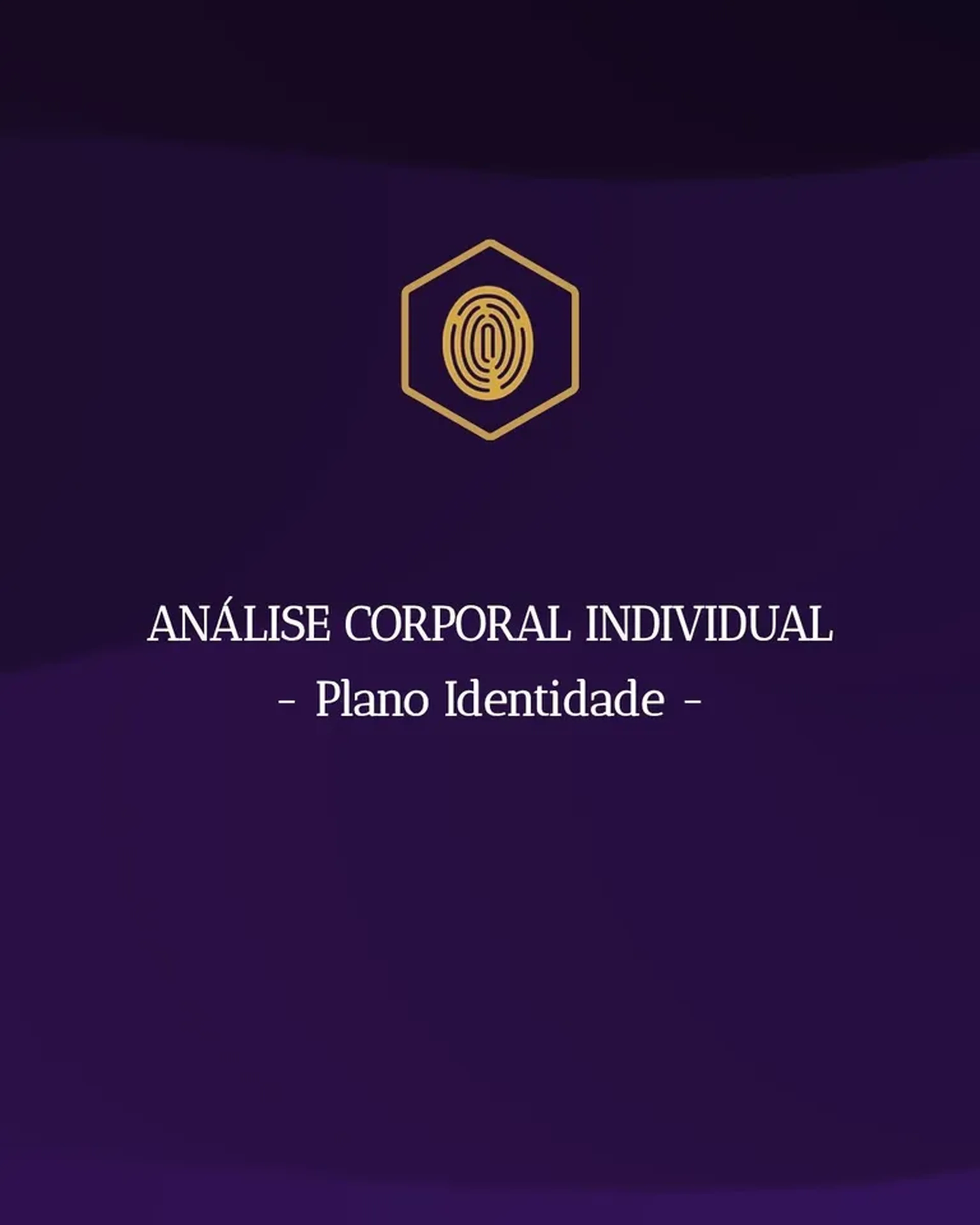 Análise Corporal Individual - Plano Identidade imagem
