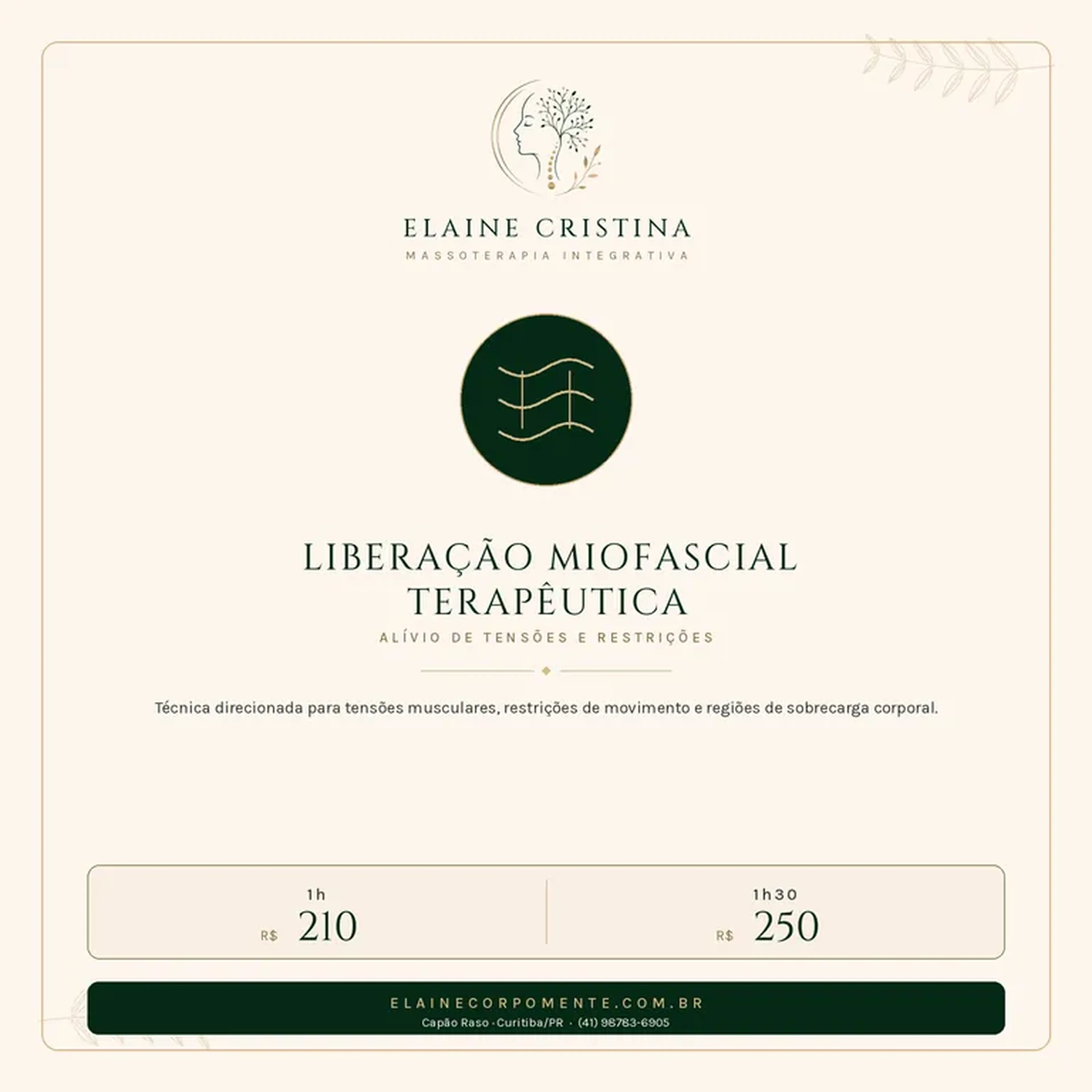 Liberação Miofascial Terapêutica — 1h imagem