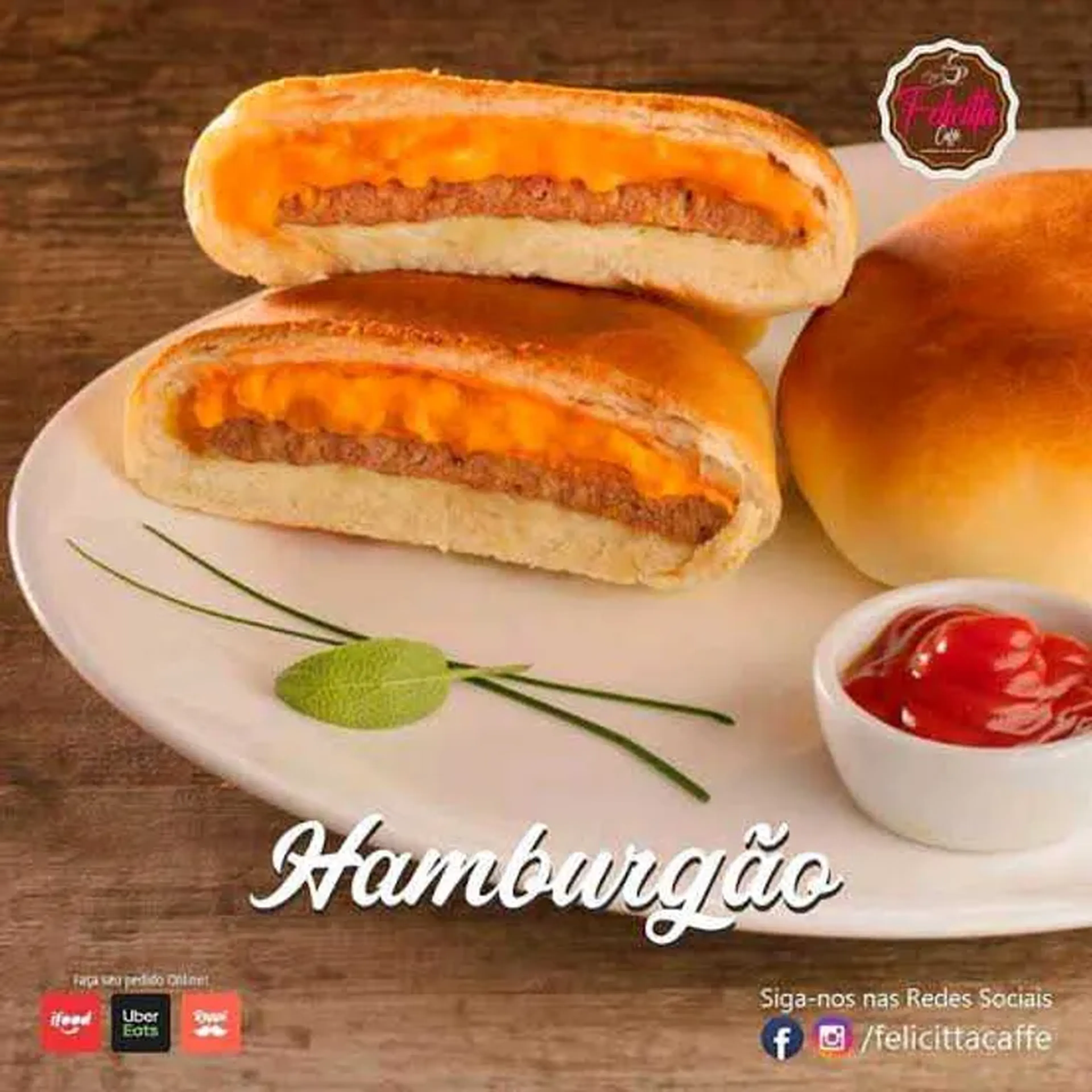 Hamburgao com Cheddar imagem