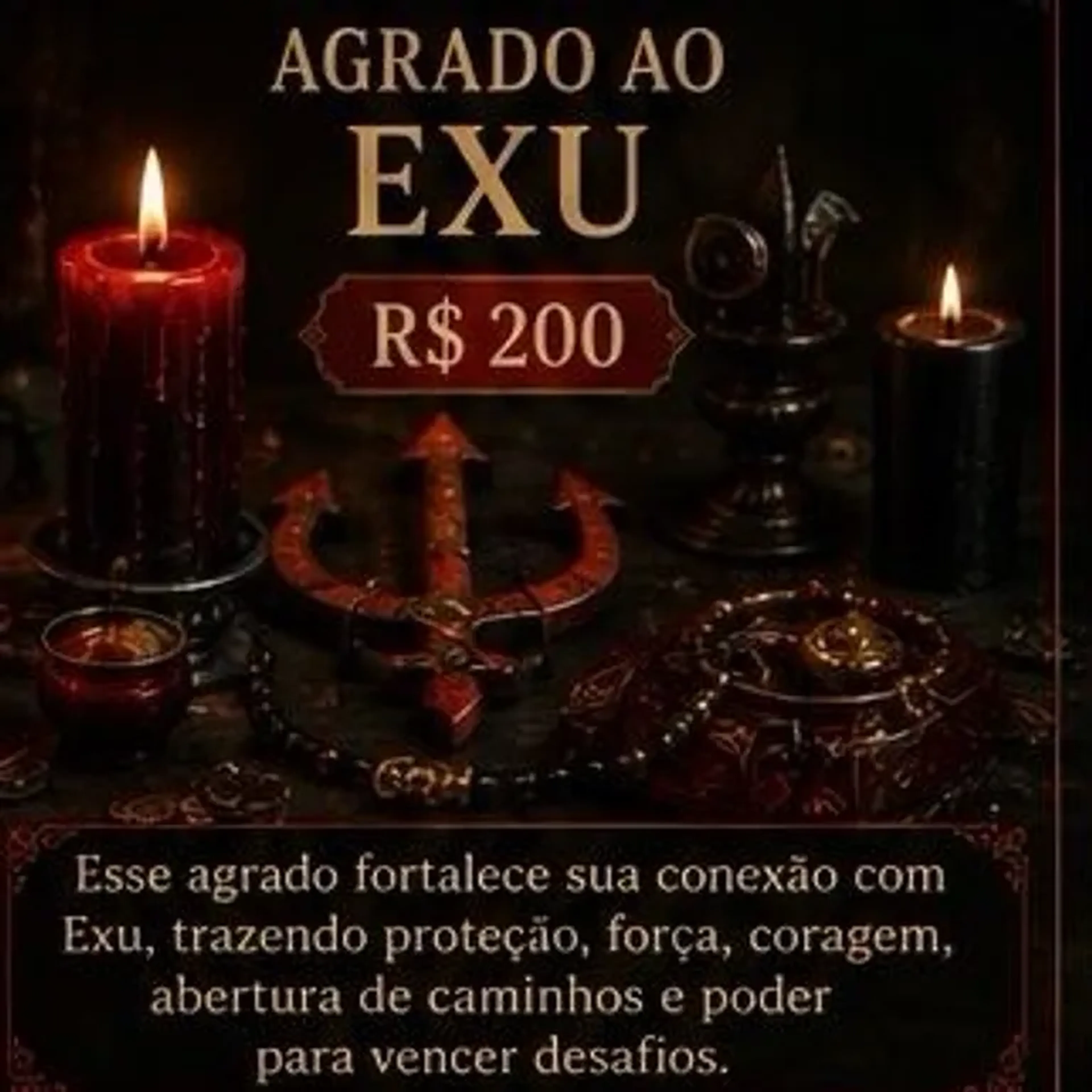 Agrado ao Exu imagem