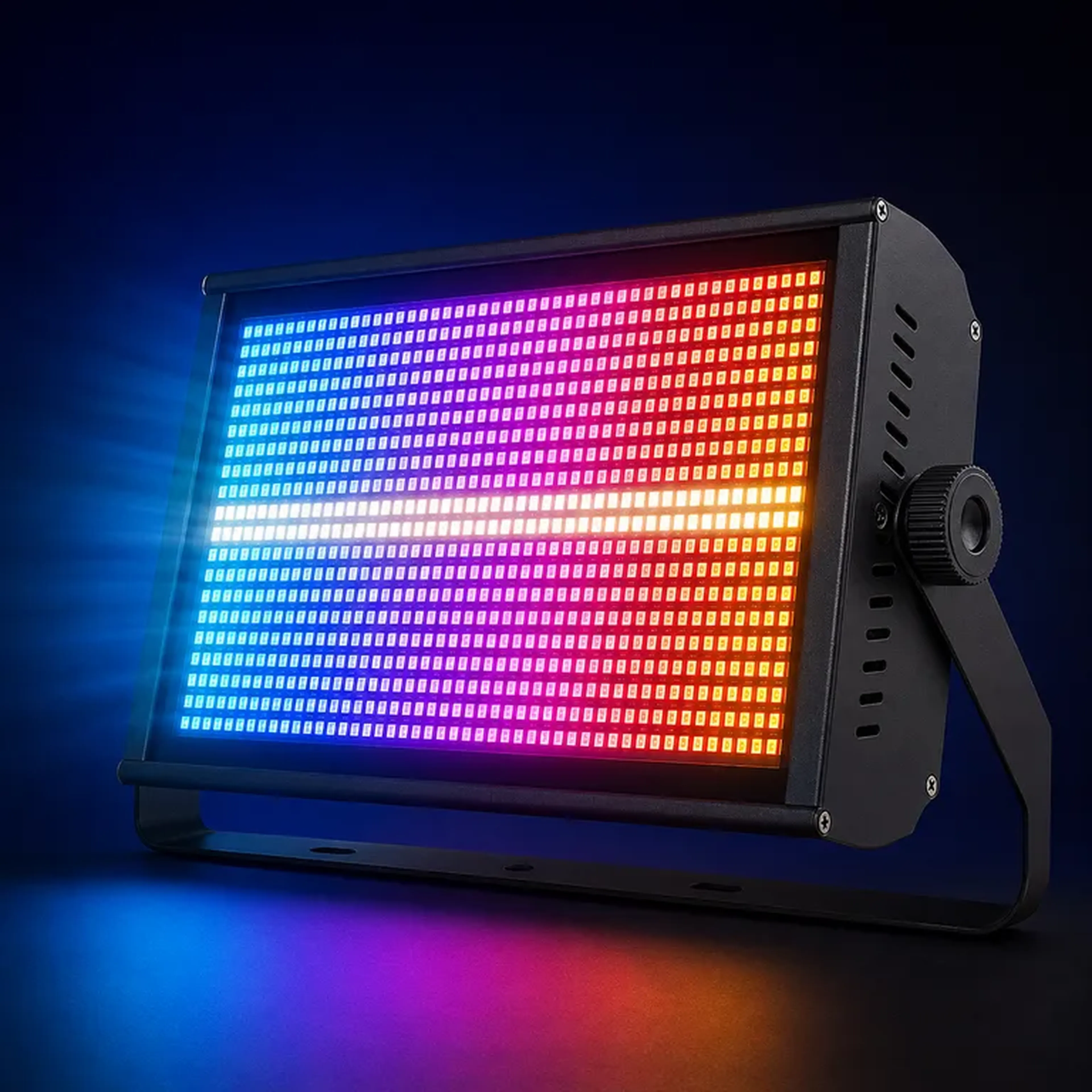 Strobo Festa 1000W 7D LED RGBW DMX Controle Áudio imagem