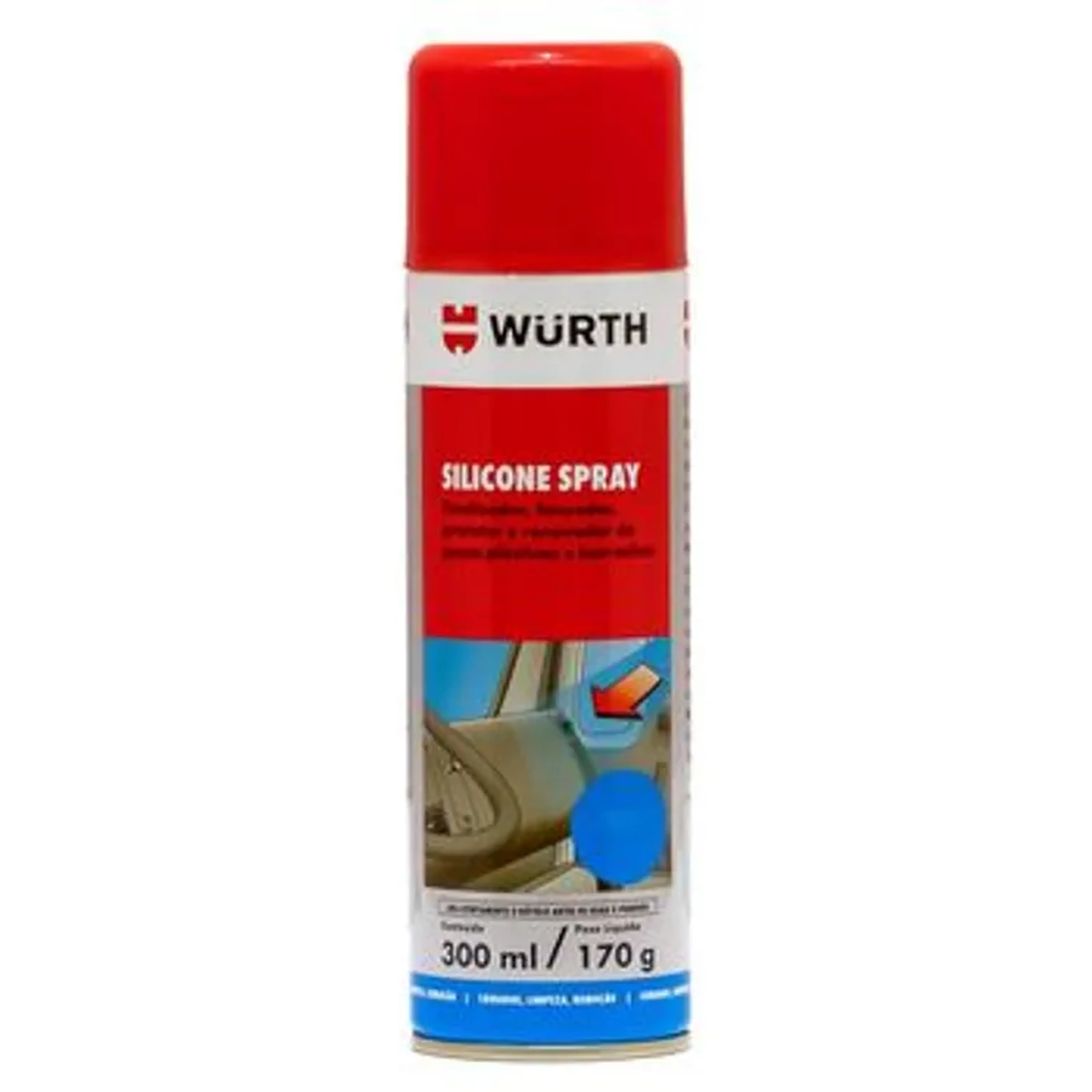 SILICONE SPLAY WURTH 300ML imagem