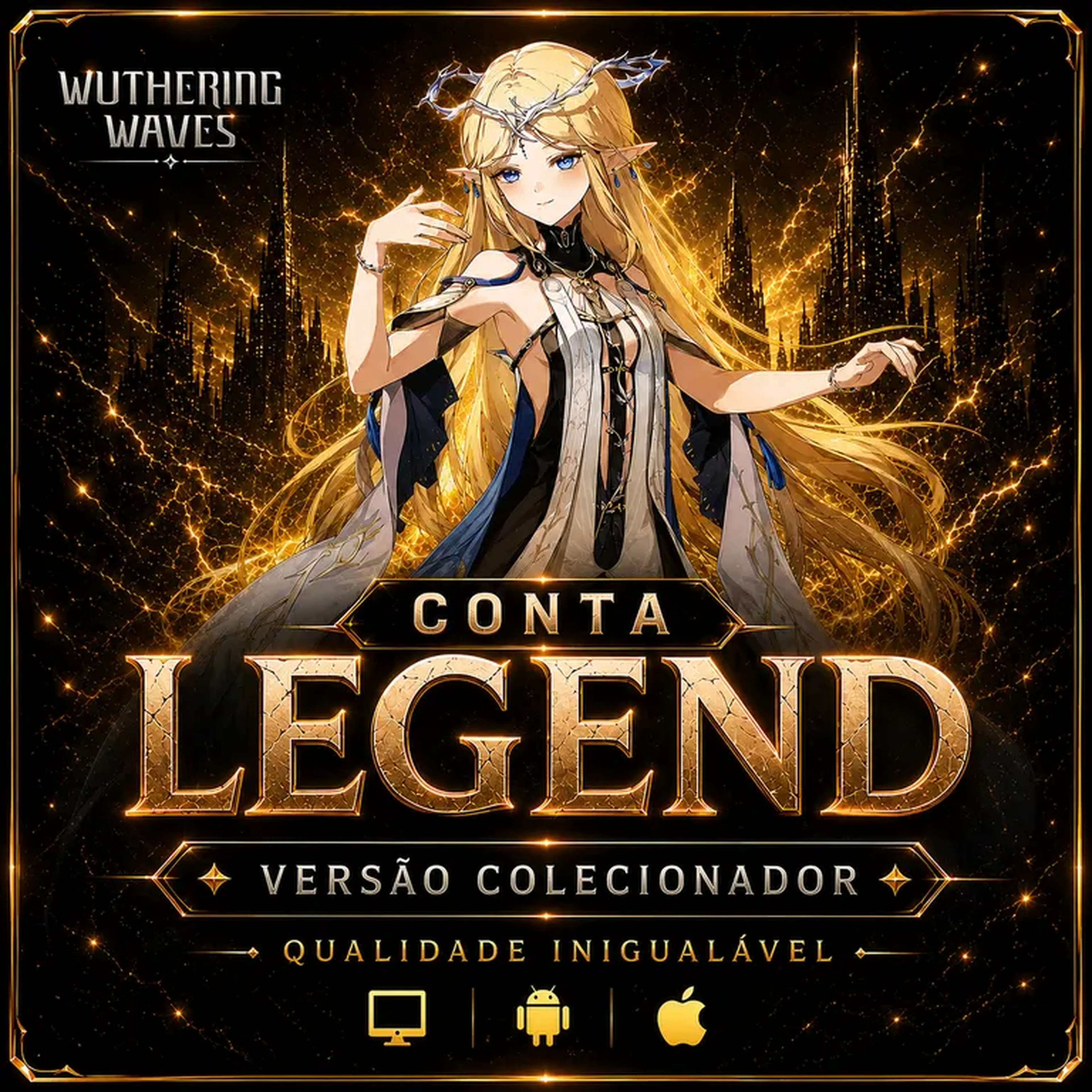CONTA LEGEND ⭐ Wuthering Waves imagem