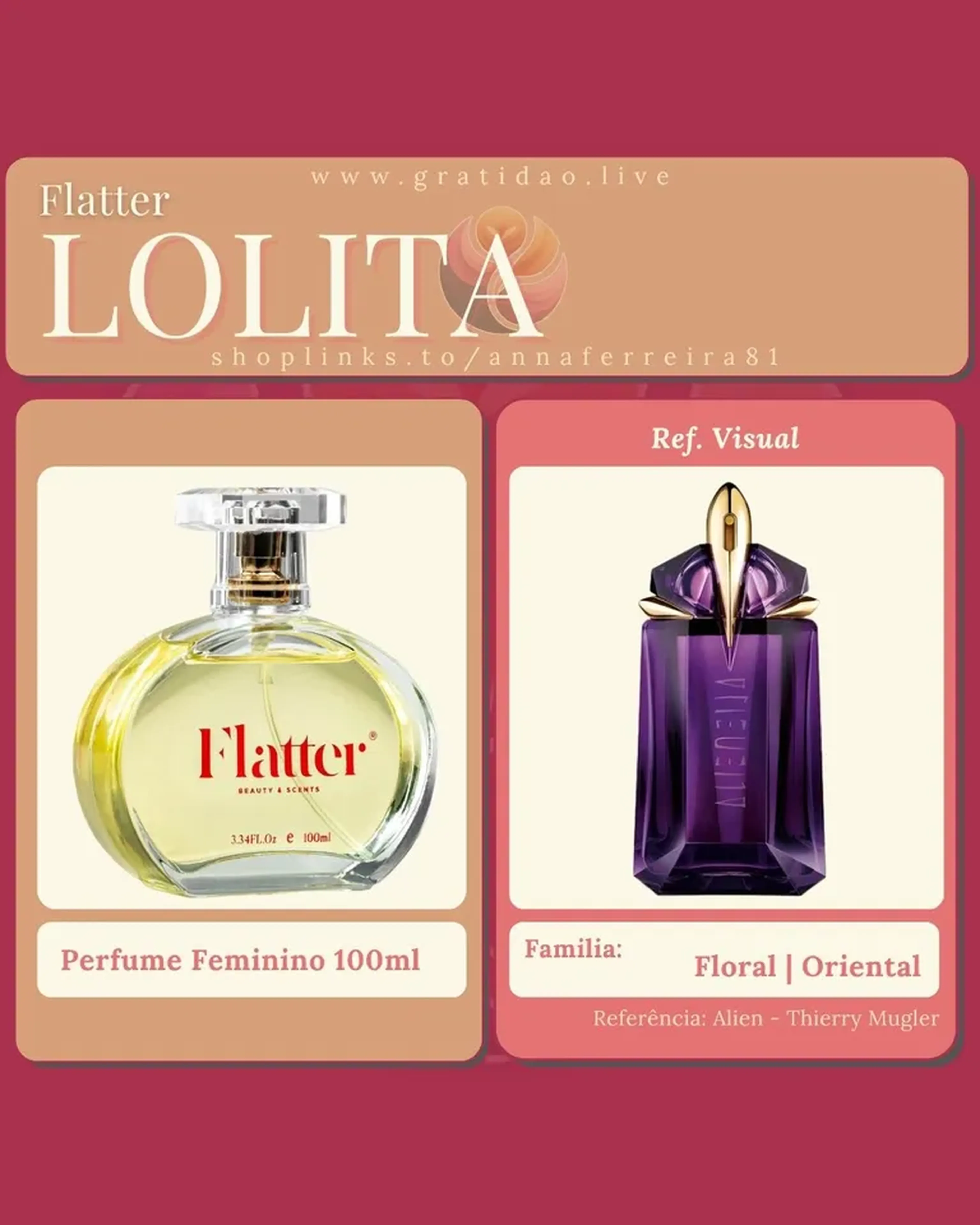 Lolita - Perfume Feminino imagem