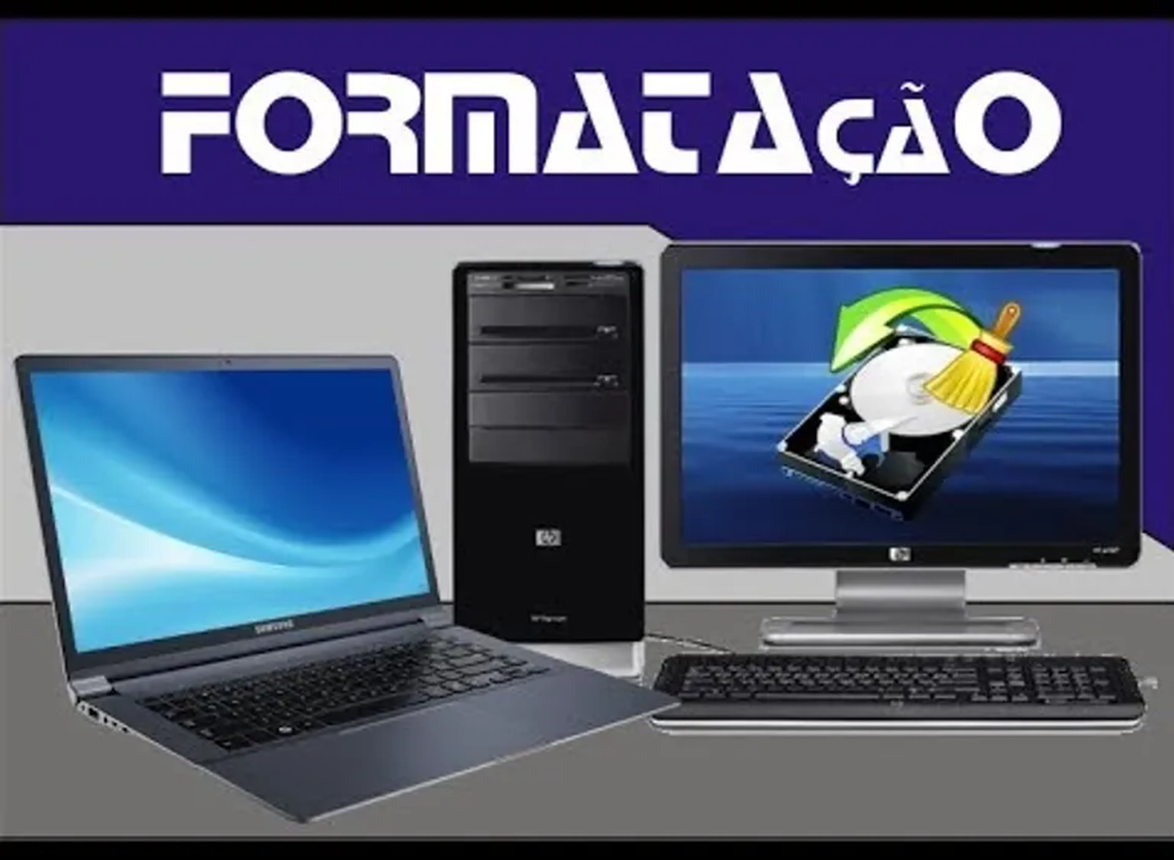 Formatação de Computador ou Notebook imagem