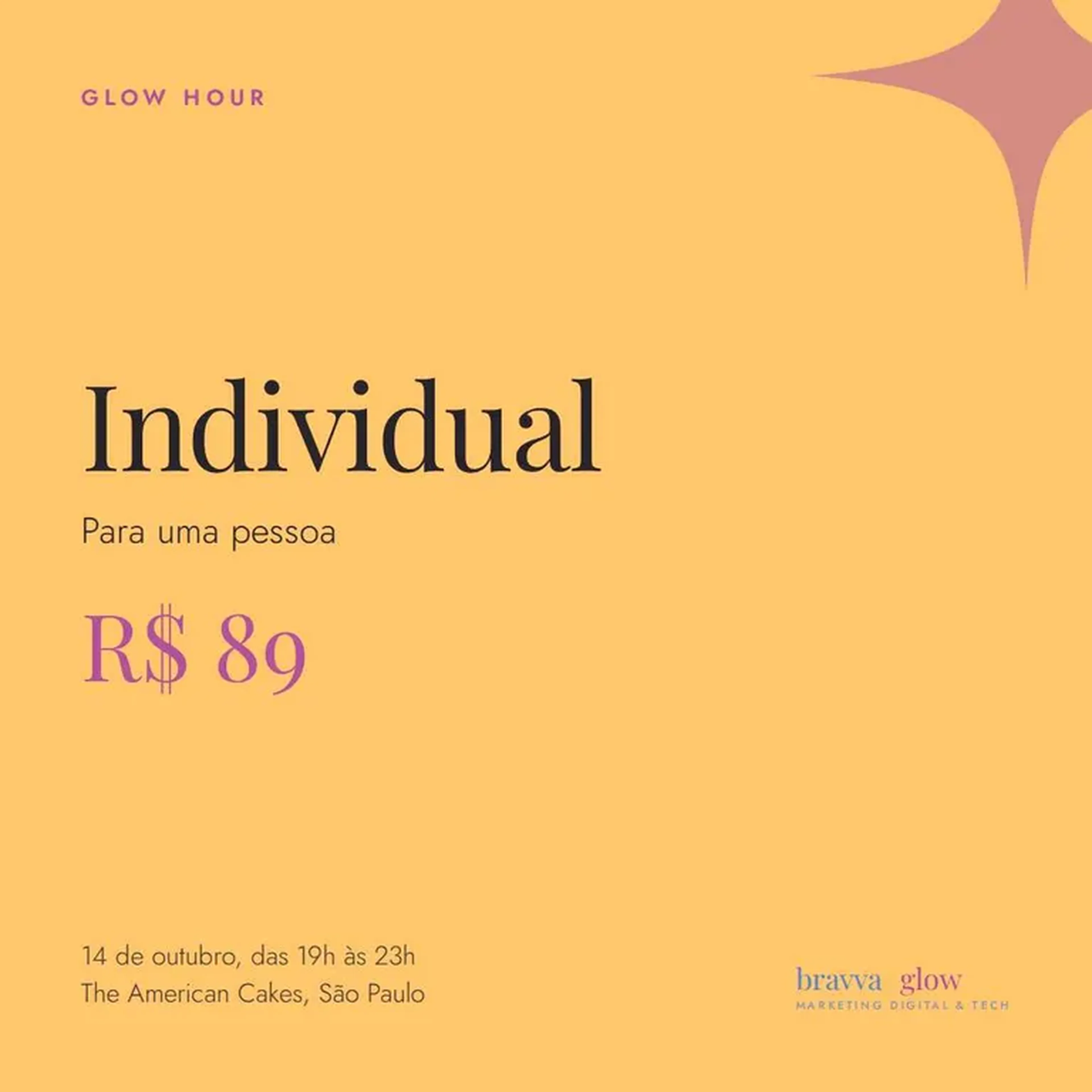 Glow Hour 14 10 · ingresso individual imagem