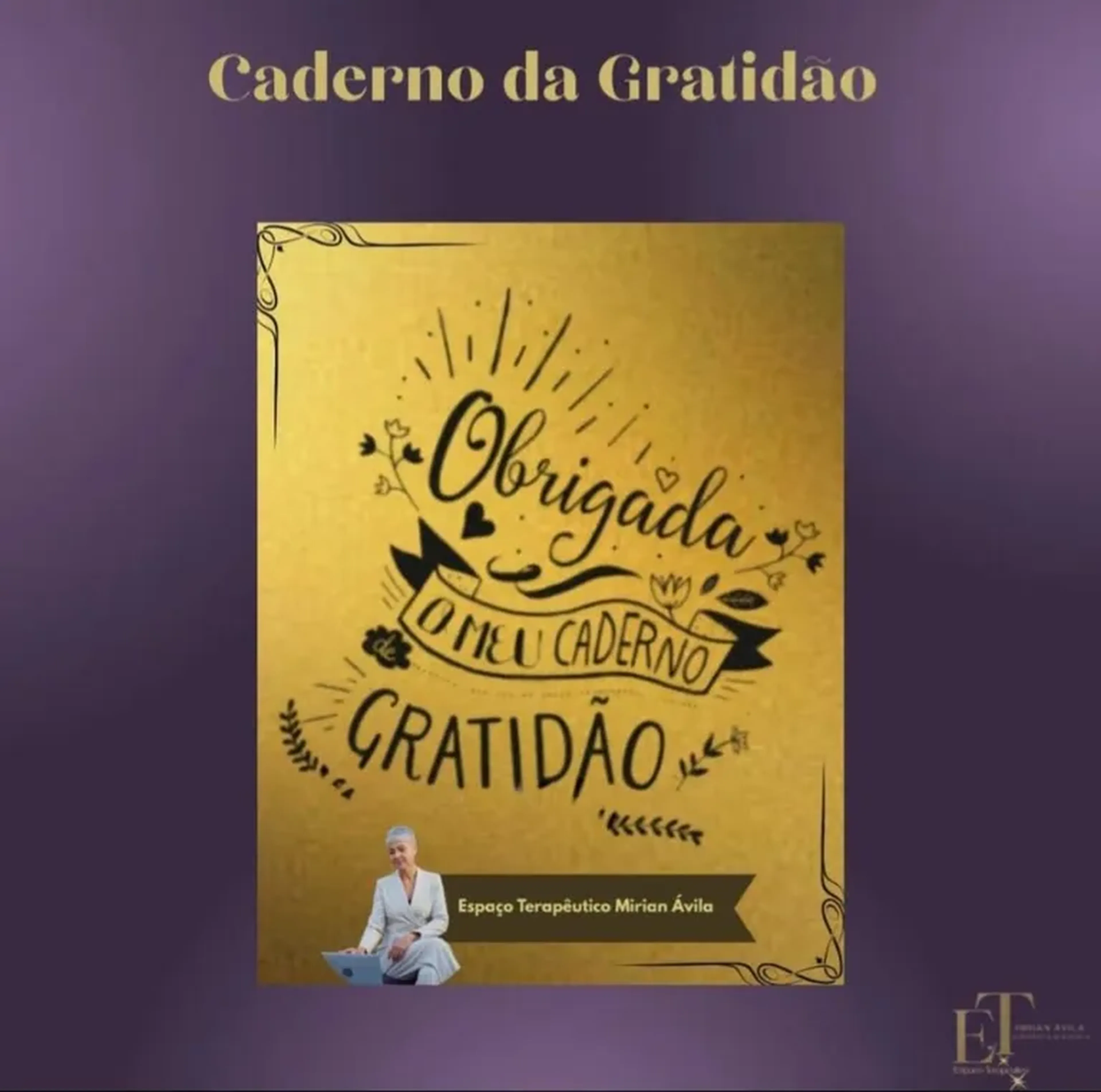 Caderno da Gratidão imagem