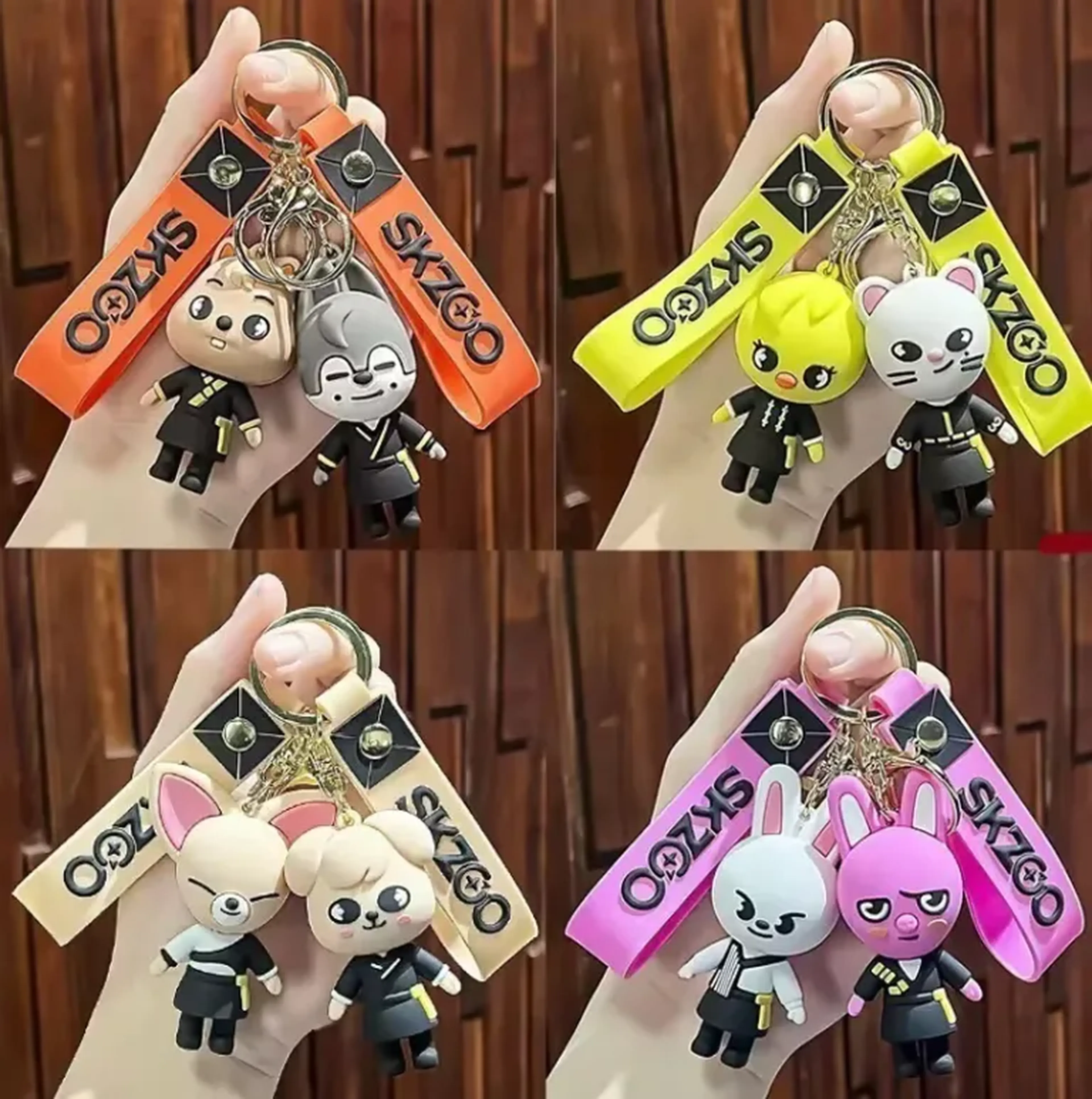 Chaveiro PVC SKZOO - Stray Kids imagem