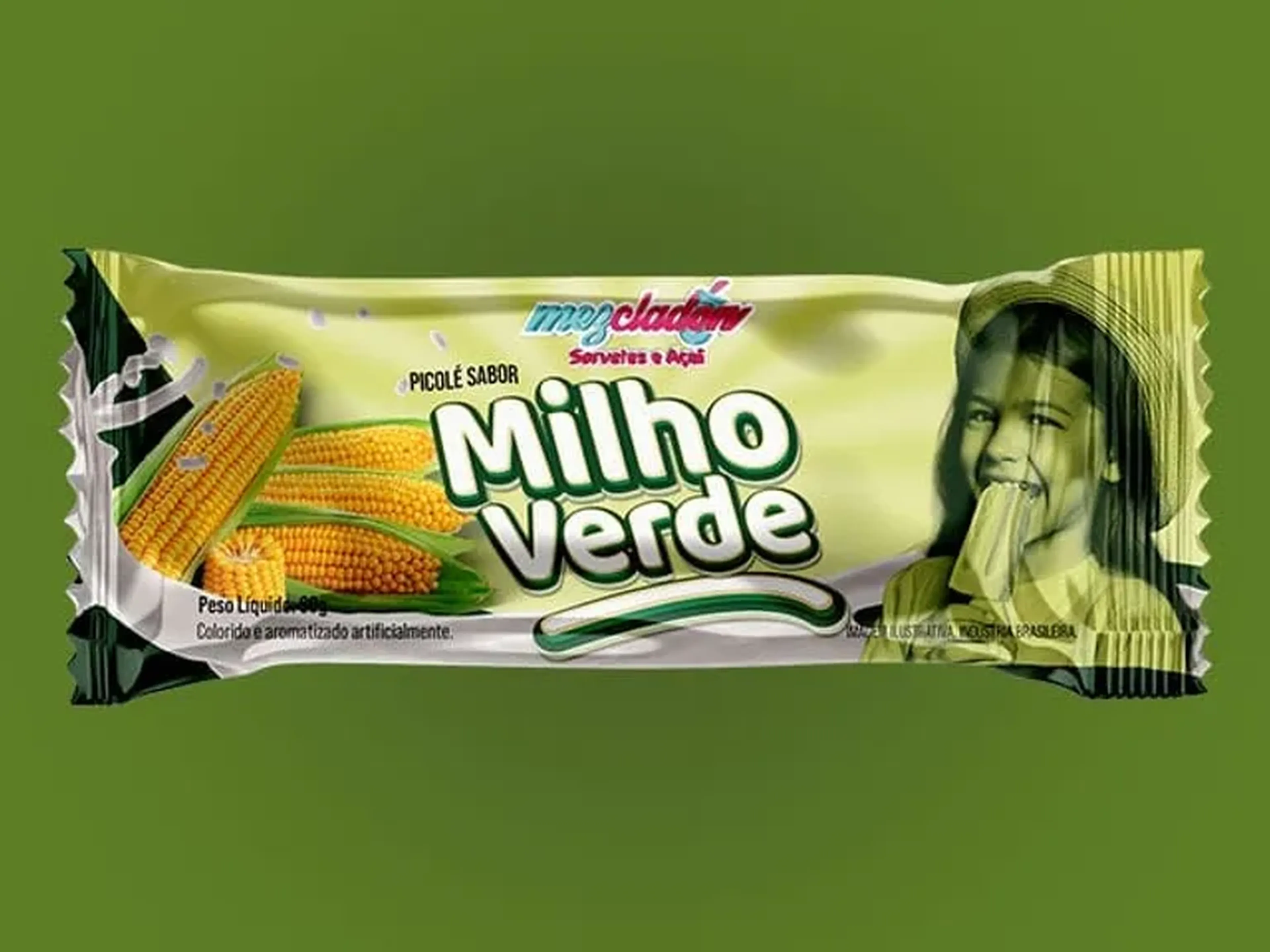 Picolé de Milho Verde Mezcladón imagem