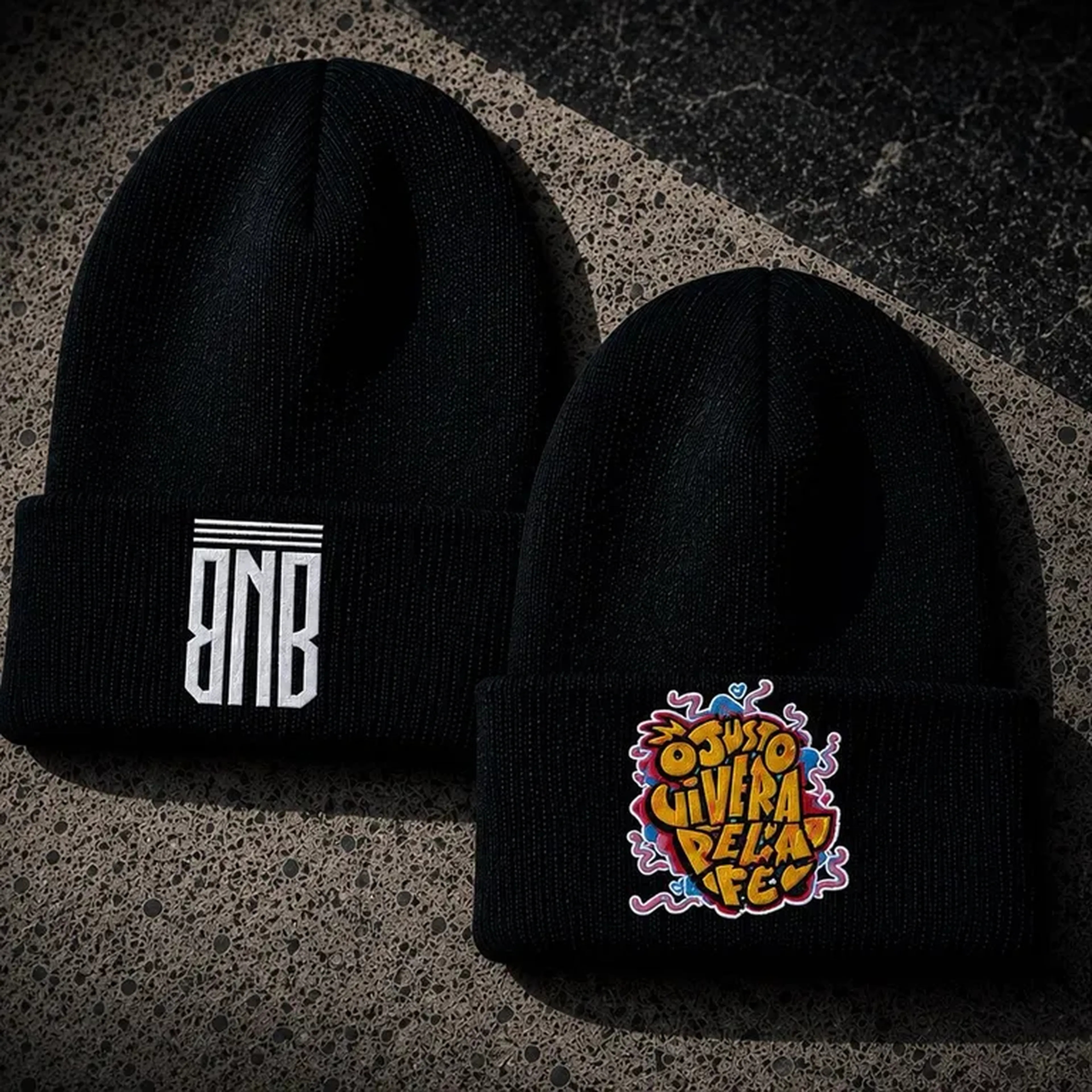Touca BNBWEAR - JUSTO VIVERÁ PELA FÉ imagem