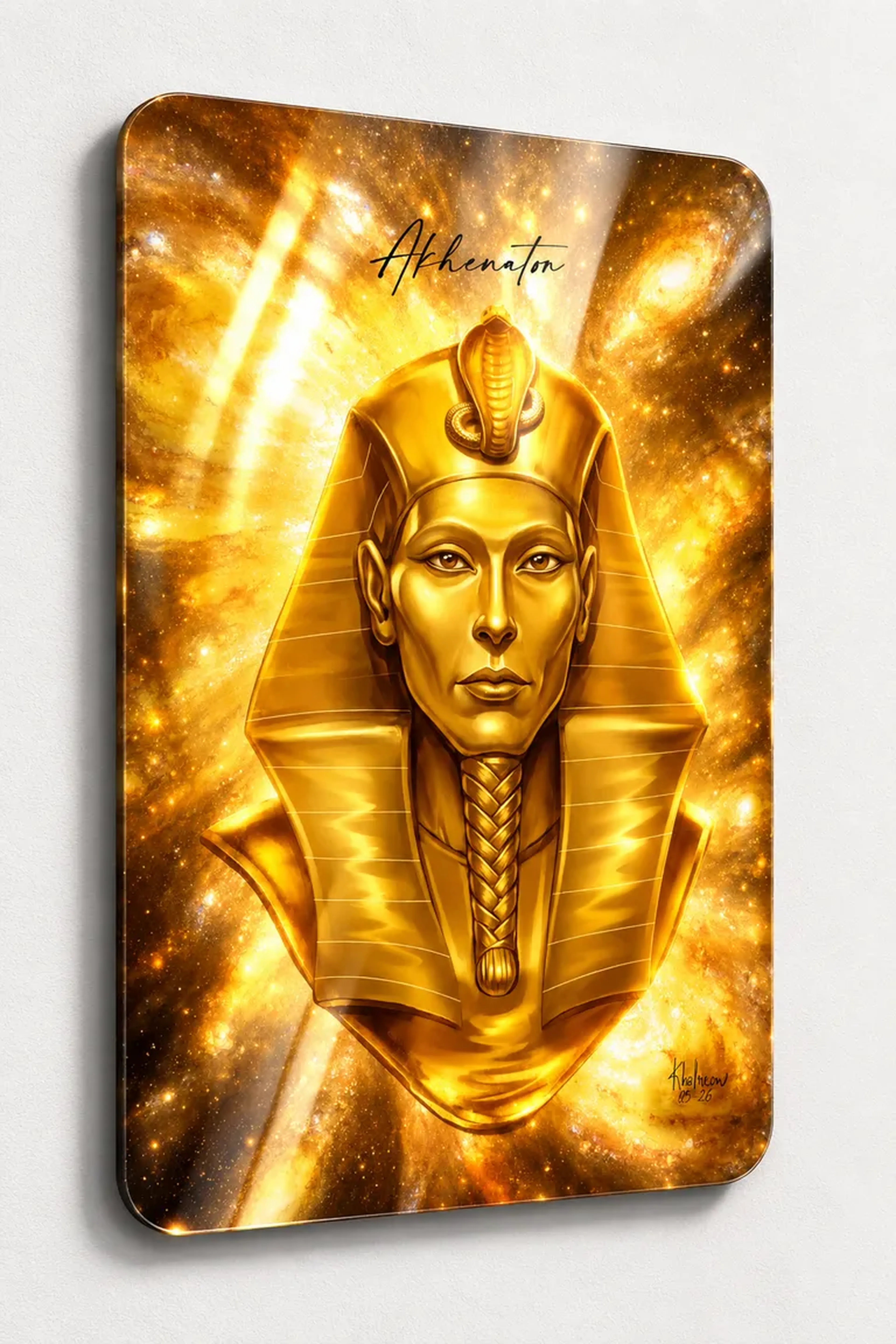 Akhenaton- Placa Metálica 30x20cm (Frete Grátis) imagem
