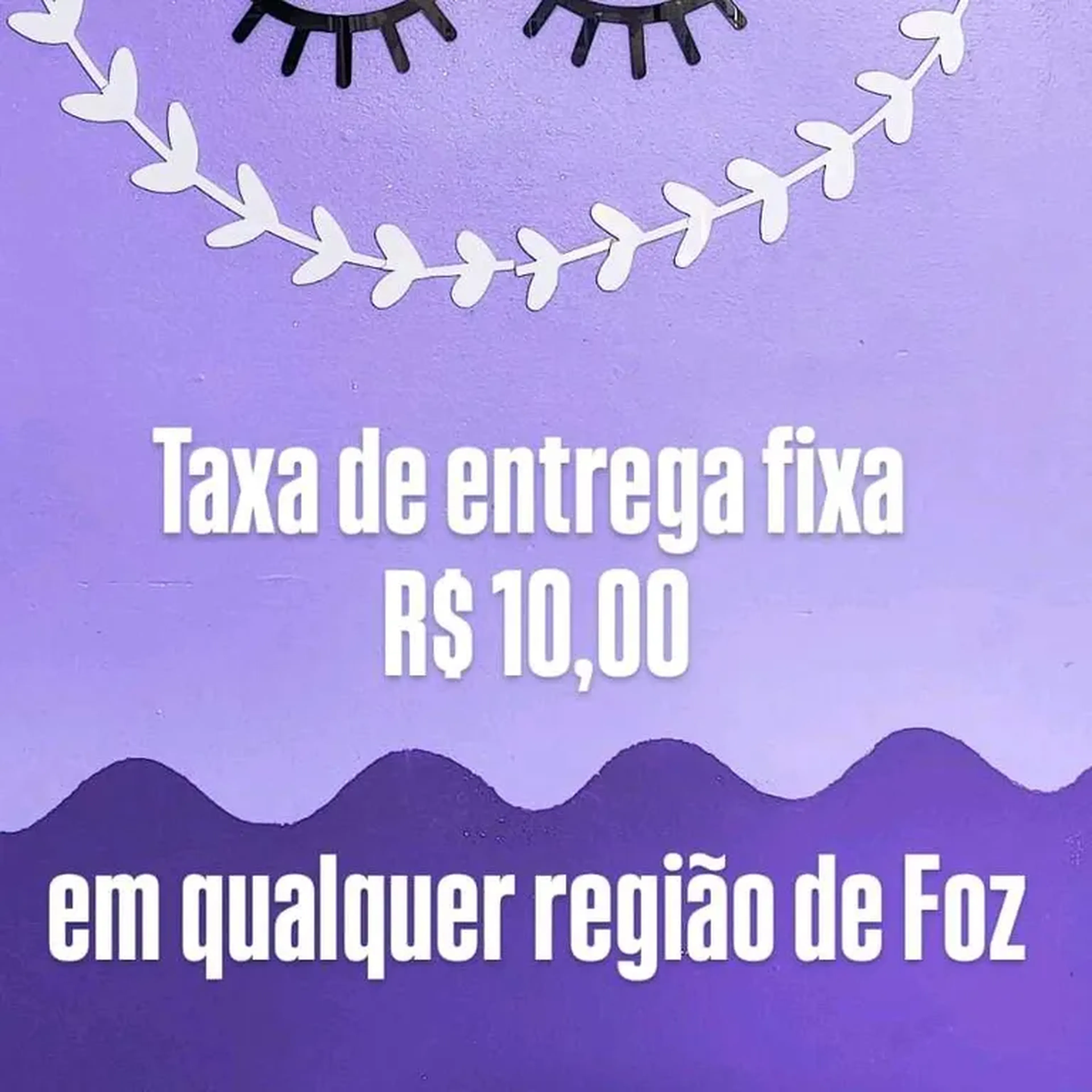 Taxa de entrega fixa imagem
