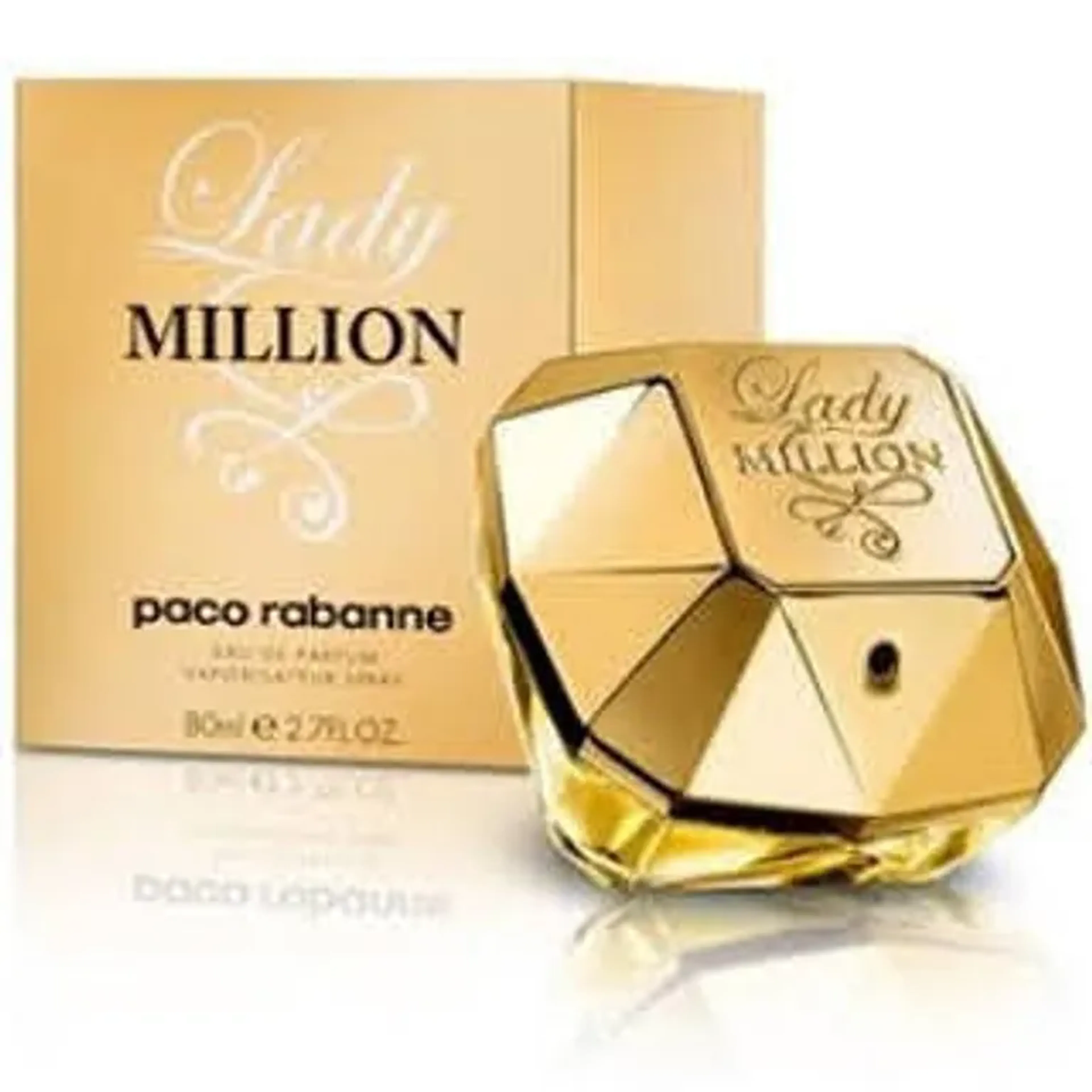 Perfume Importado Lady Million Original Paco Rabanne 80ml imagem