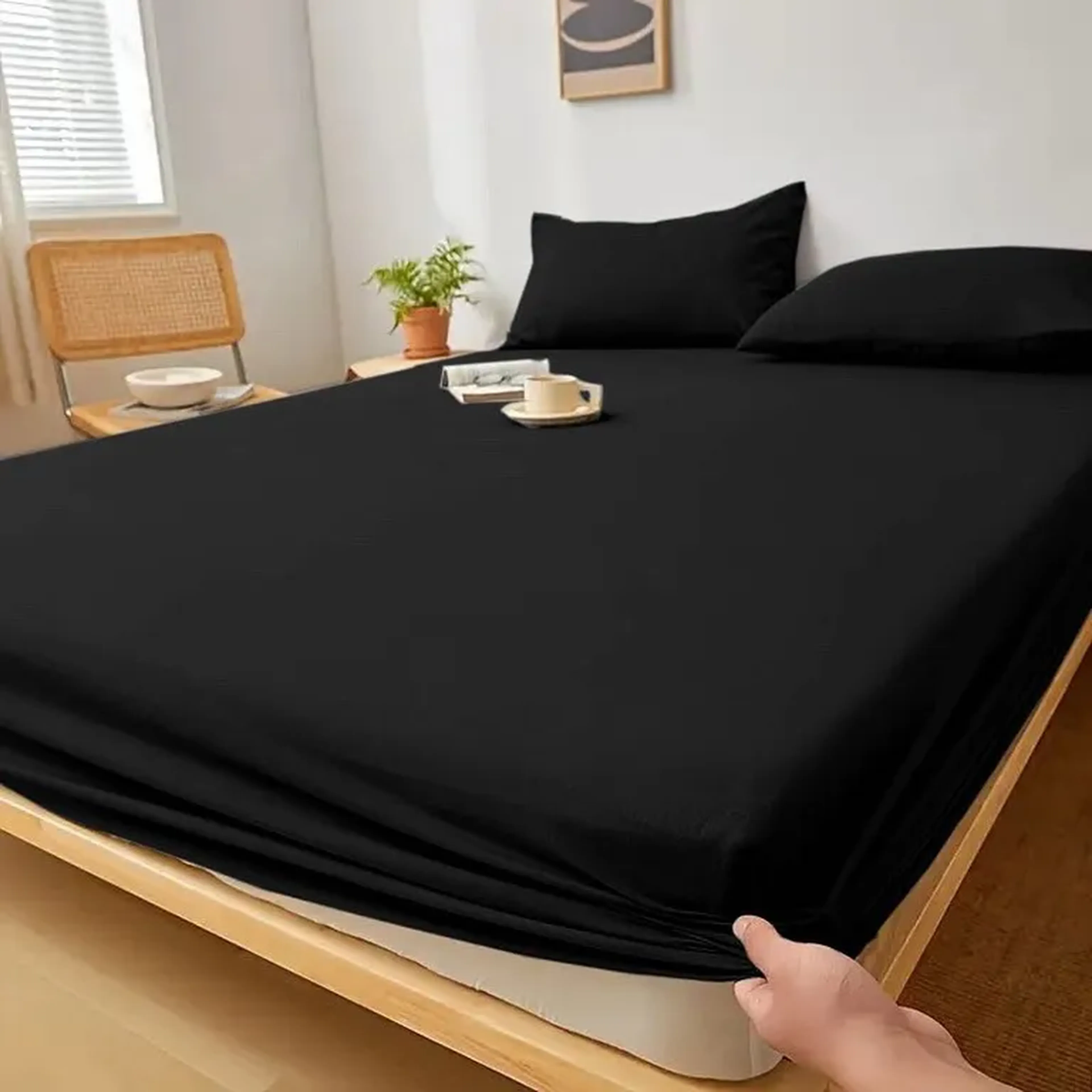 Jogo de Cama Lençol 400 Fios Micropercal imagem