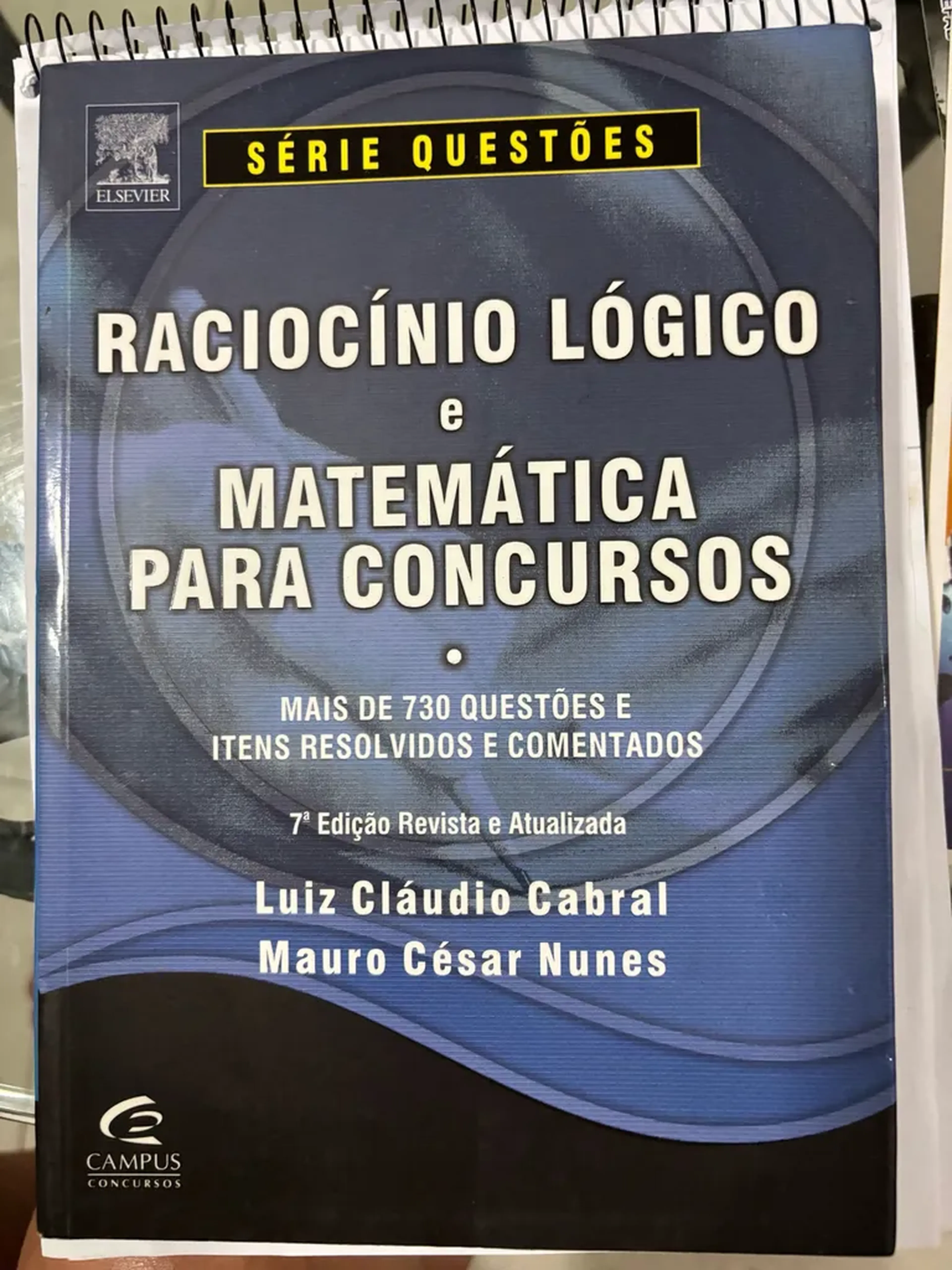 Livro Raciocínio Lógico e Matemática para Concursos imagem