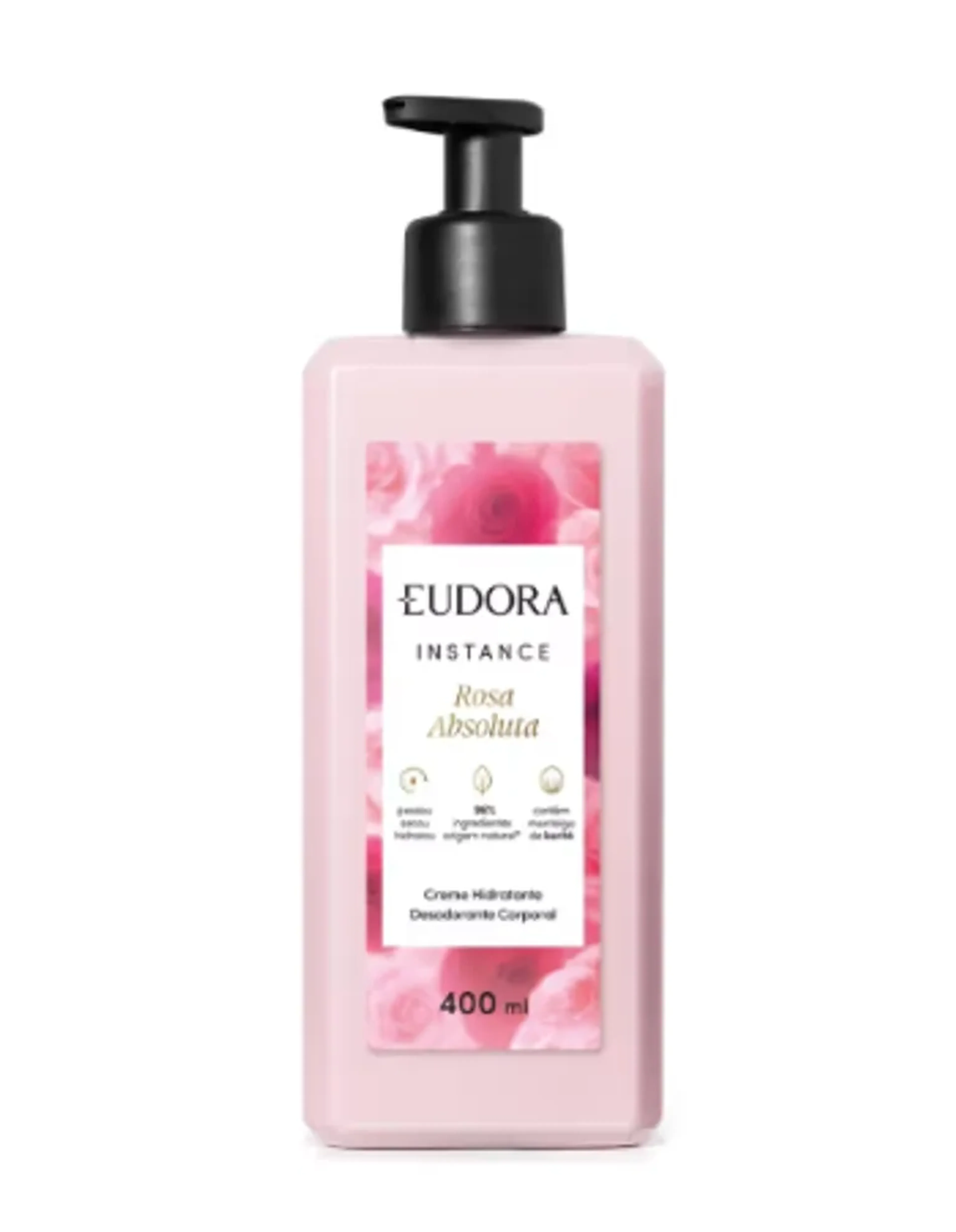 Creme Hidratante Desodorante Corporal Instance Rosa Absoluta 400 imagem