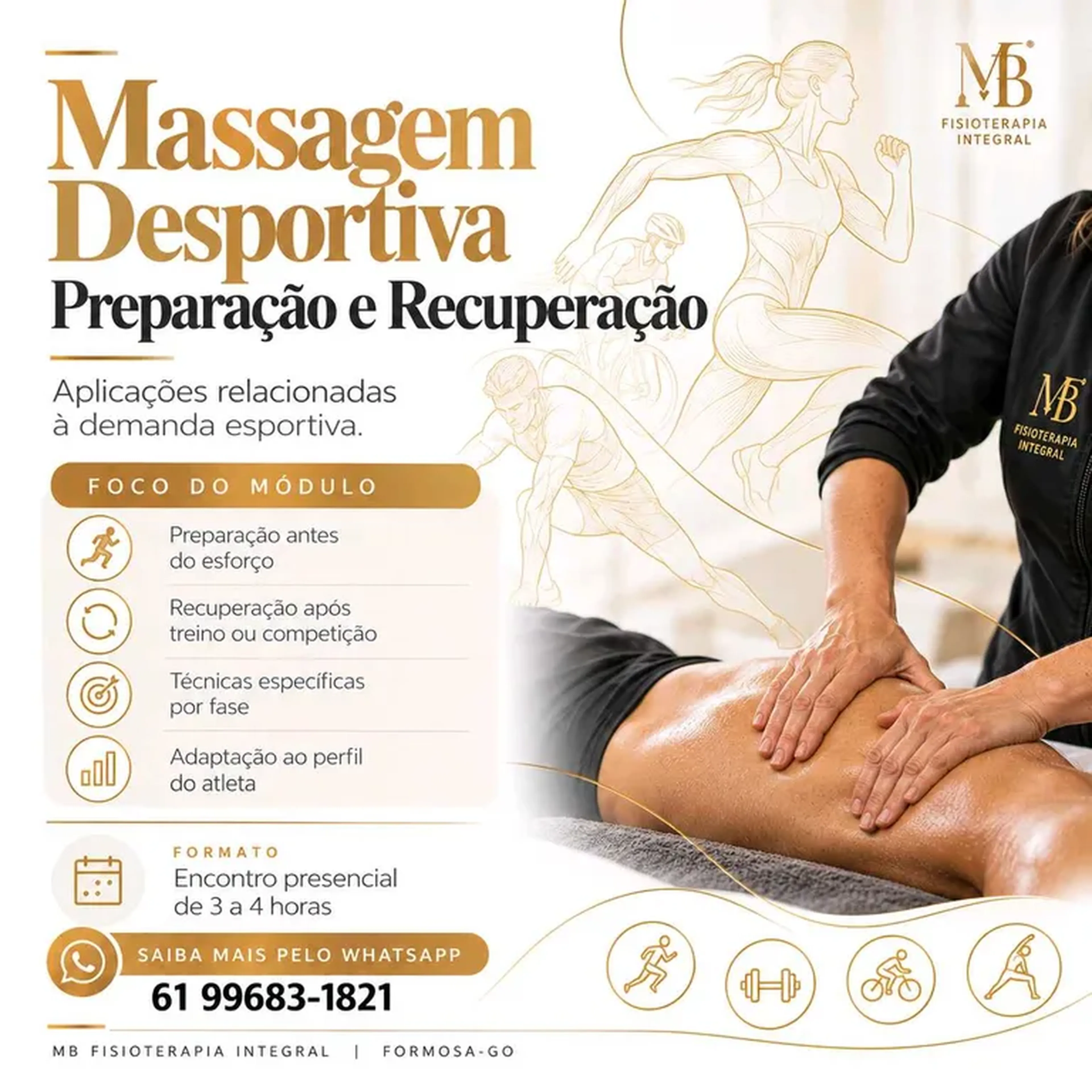 Massagem Desportiva-Preparação e Recuperação imagem