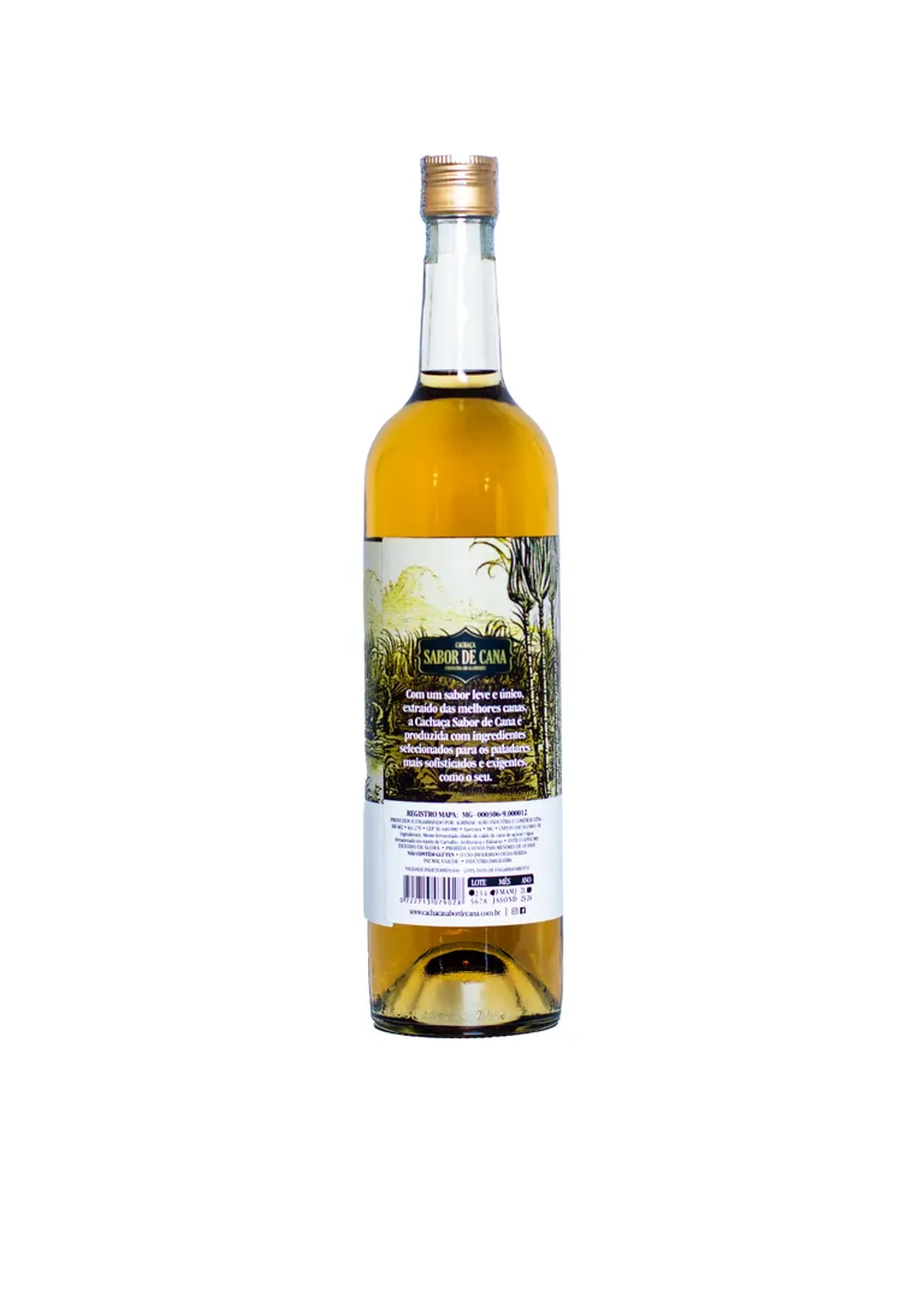 Cachaça Artesanal Sabor de Cana 3 Madeiras imagem