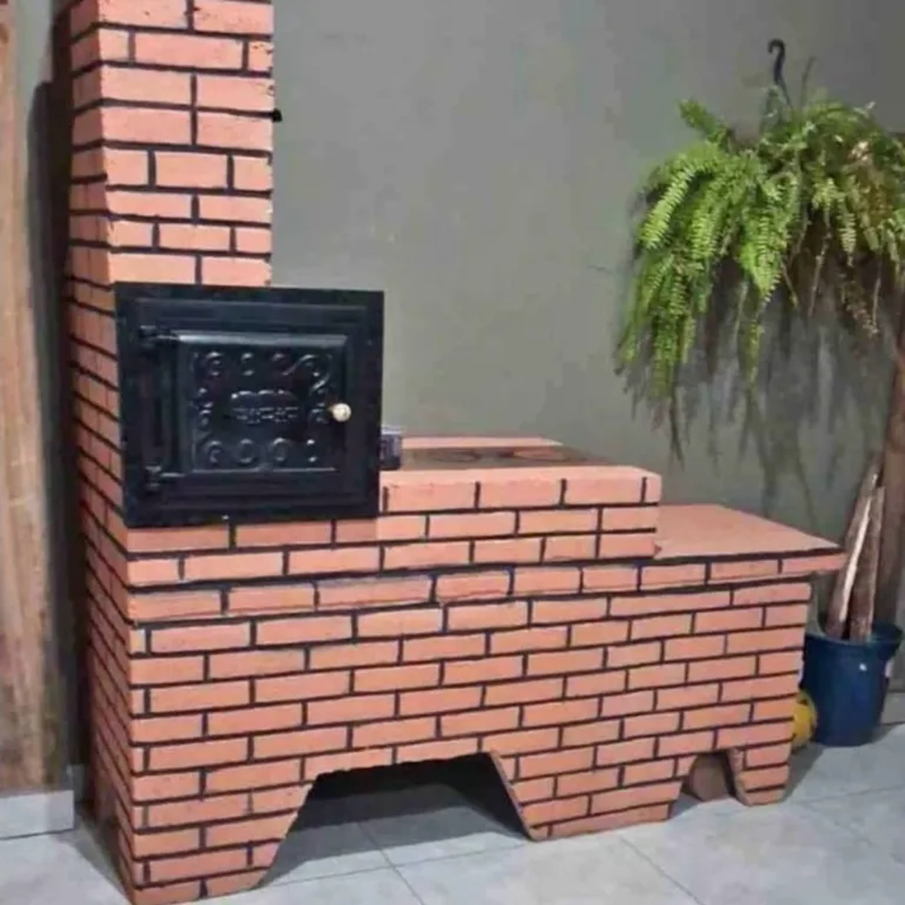 fogão e forno pré moldado imagem