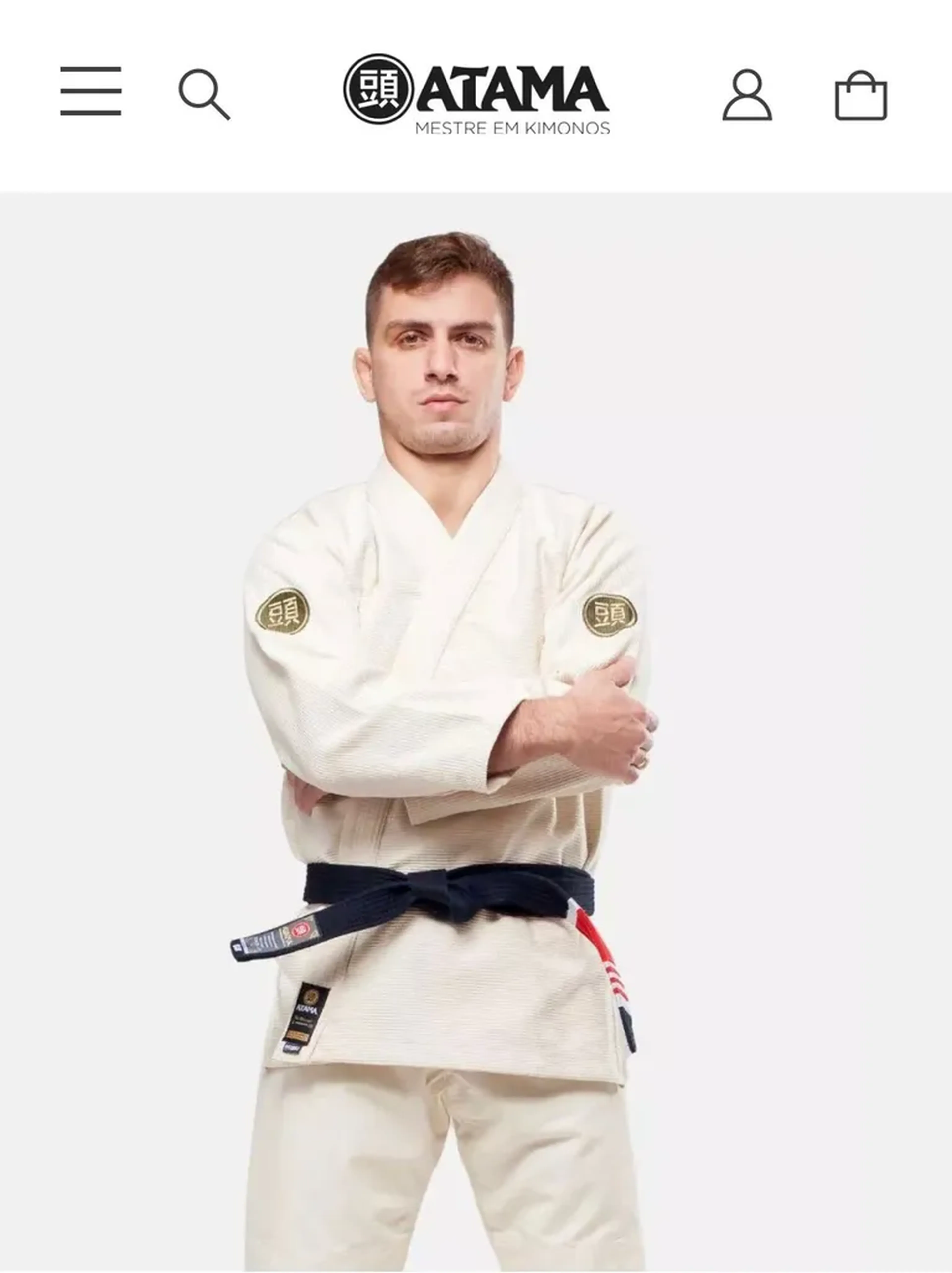 Kimono Classic Cru ATAMA imagem
