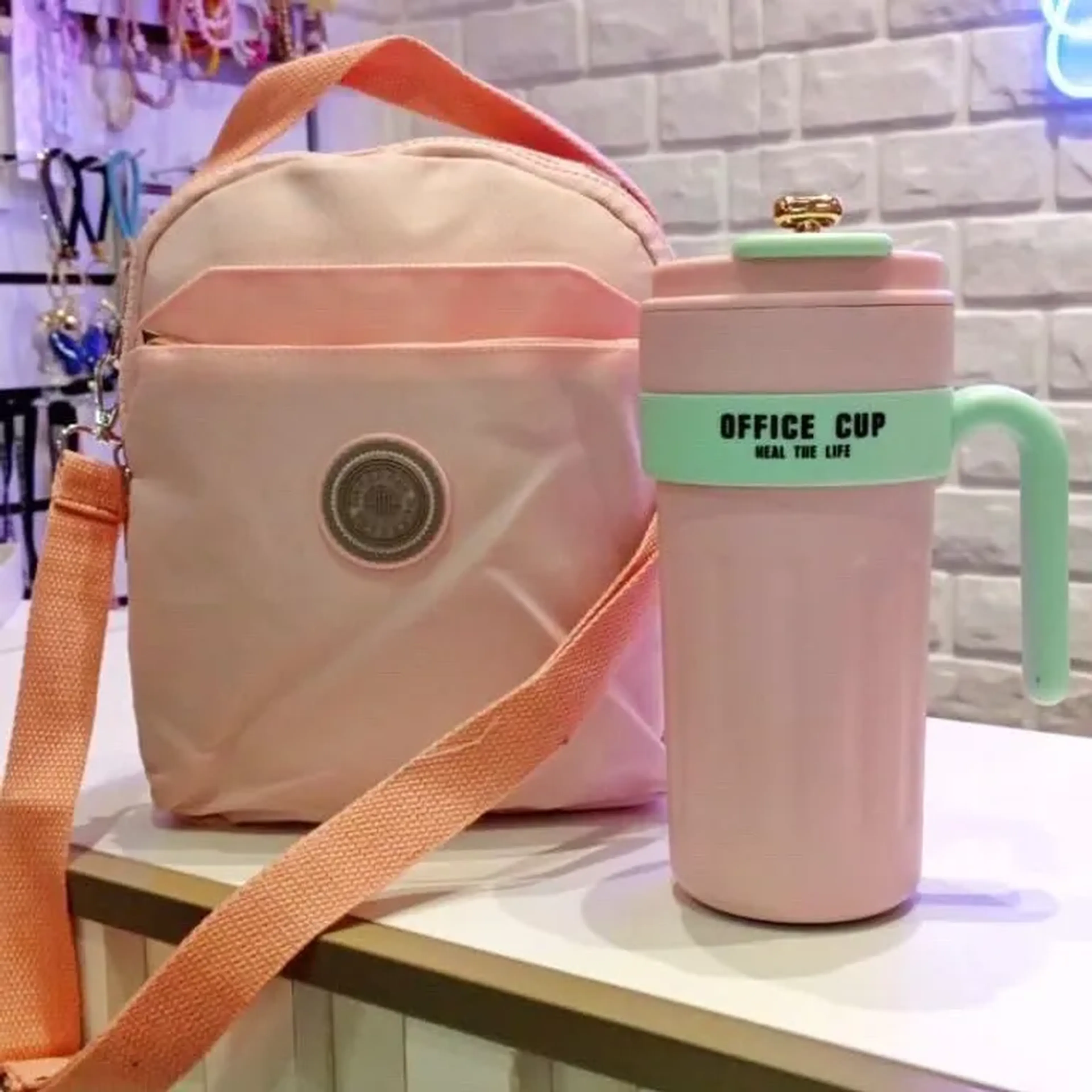 Bag Gren - Rosa Claro imagem