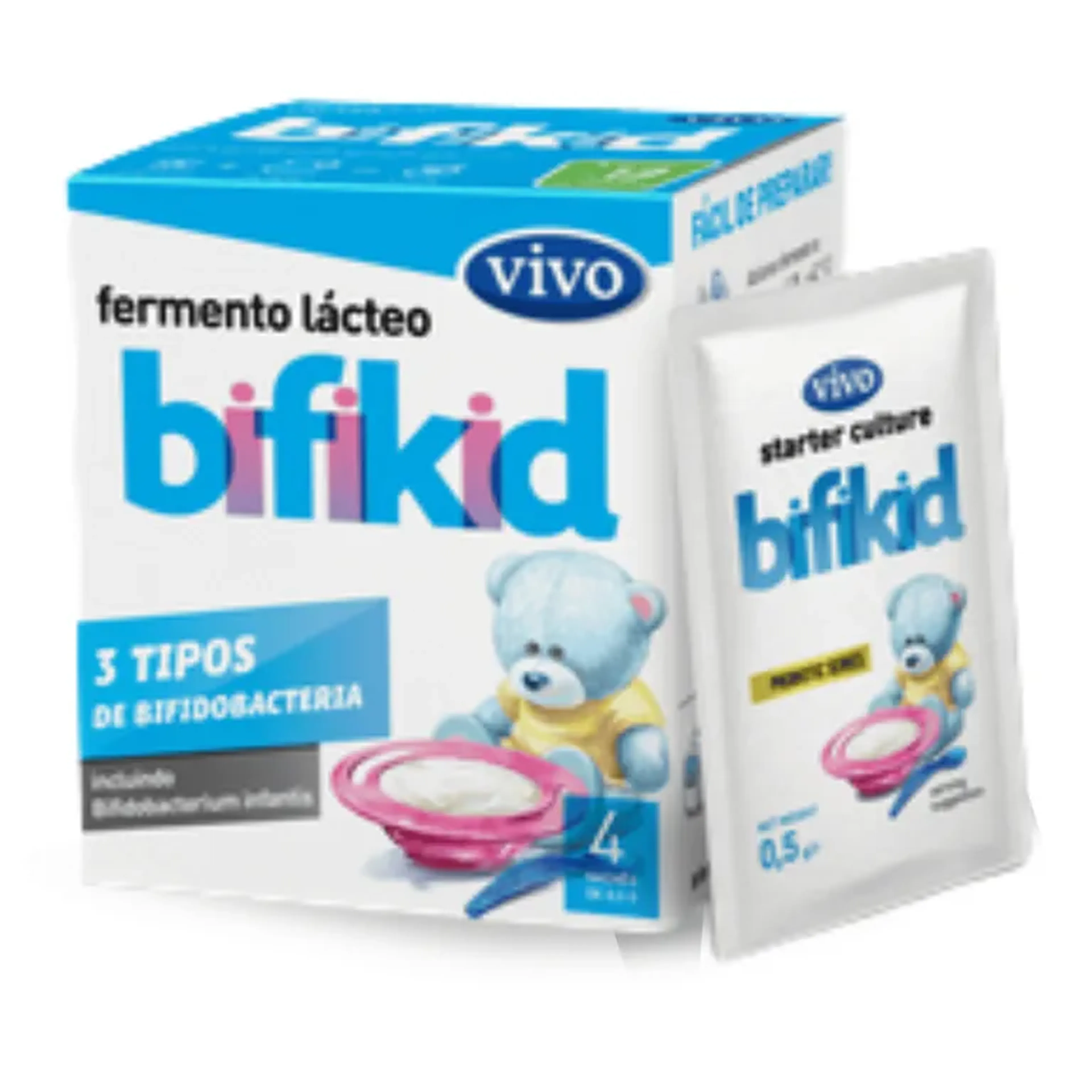 Fermento Lácteo Iogurte Bifikid VIVO imagem